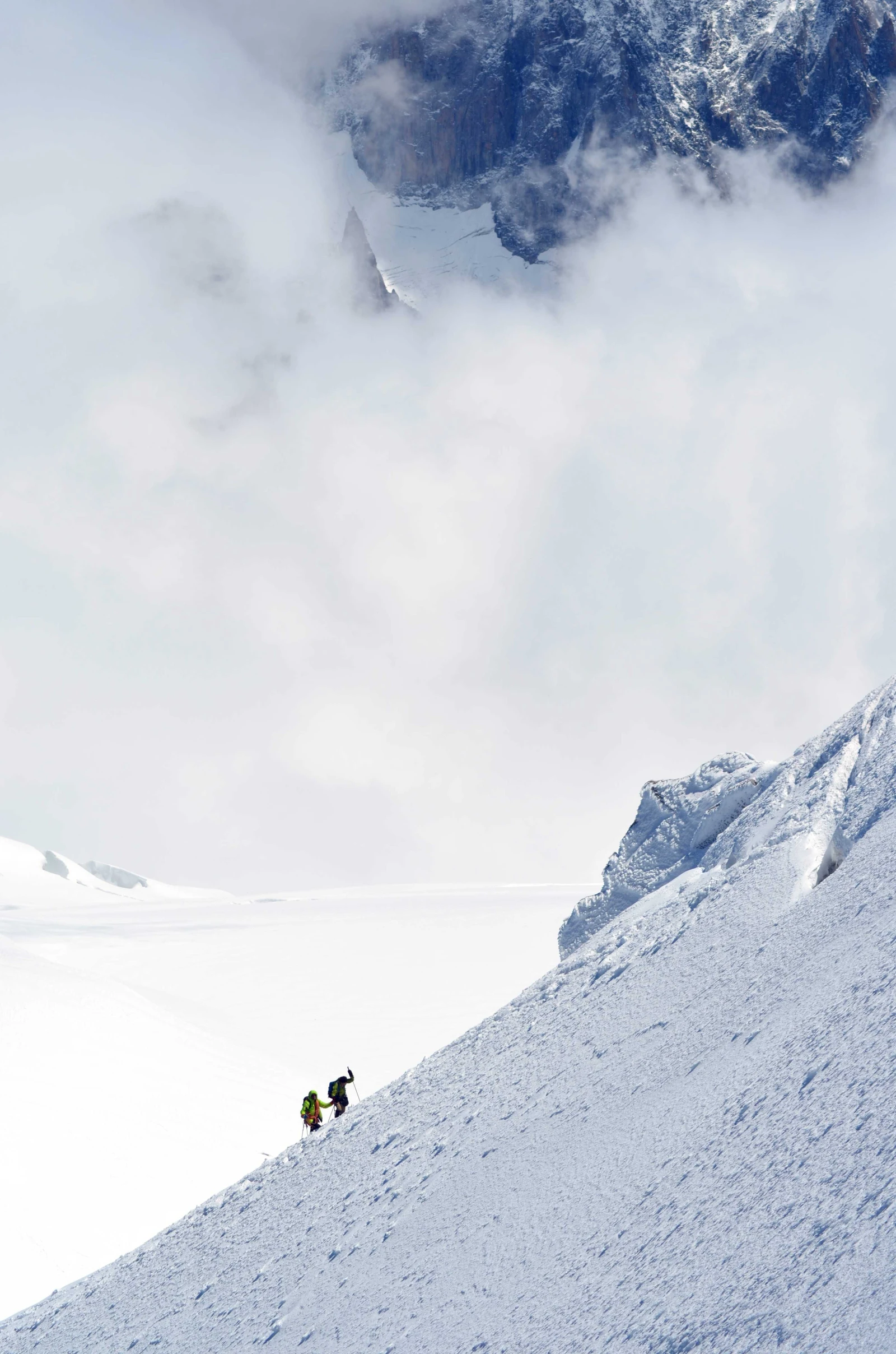 Alpinisme; ascension du mont-blanc