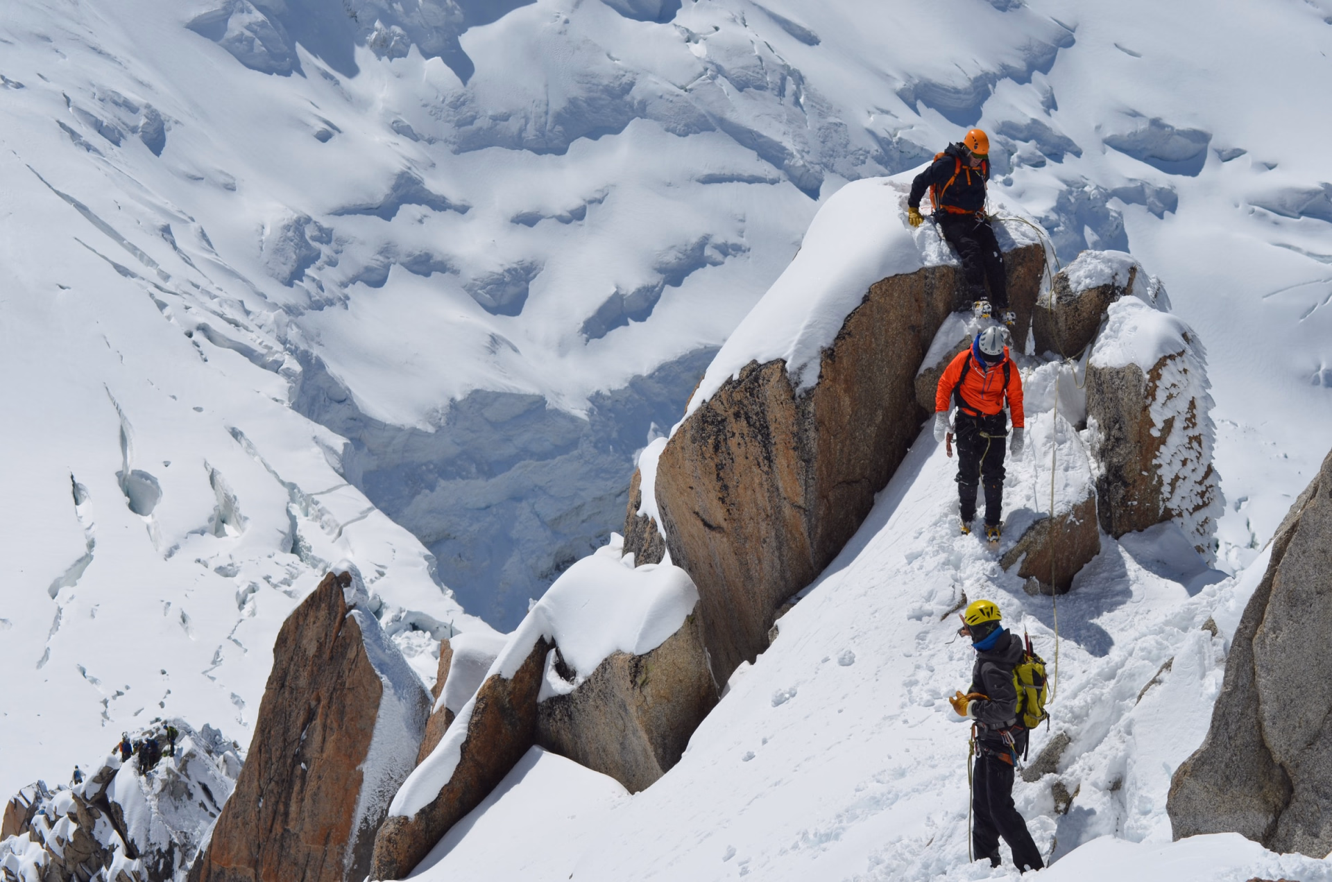 Acclimatation au Grand Paradis et ascension du Mont Blanc