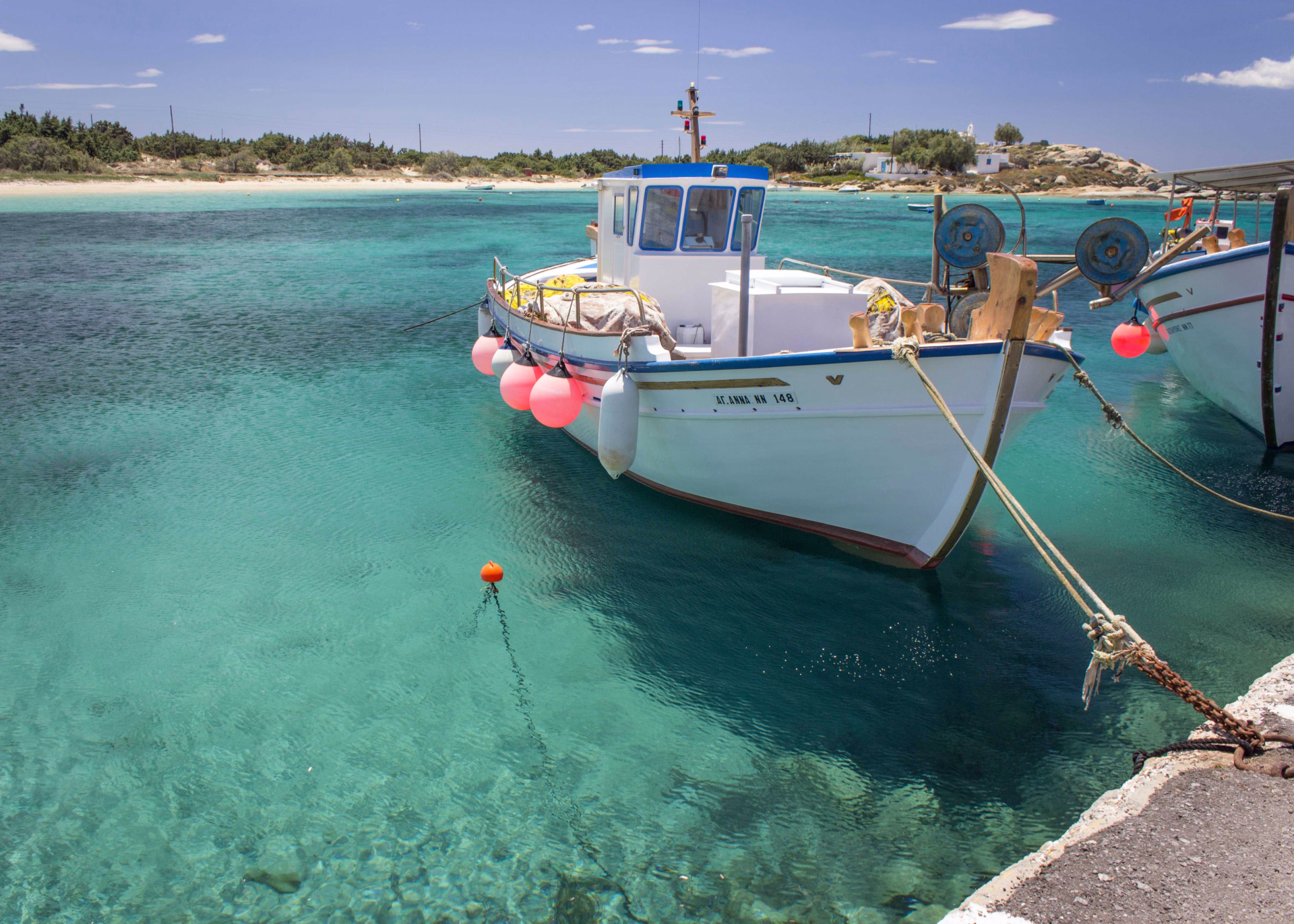 Caïque en Grèce, Cyclades