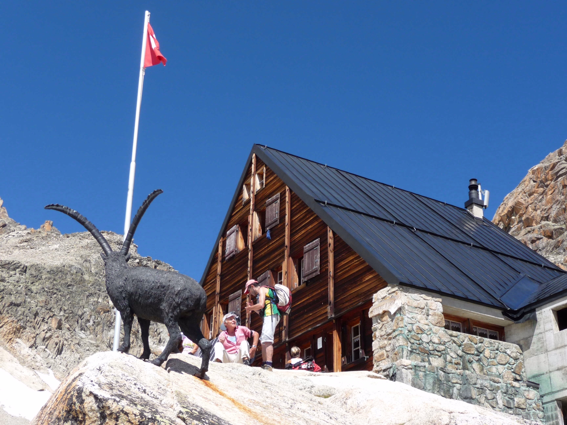 Chalet d'orny en suisse