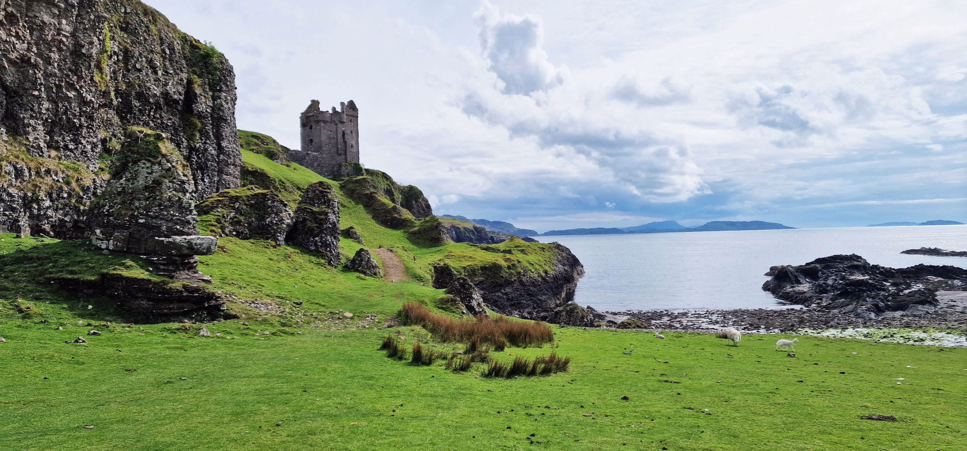Château de Kerrera en Ecosse