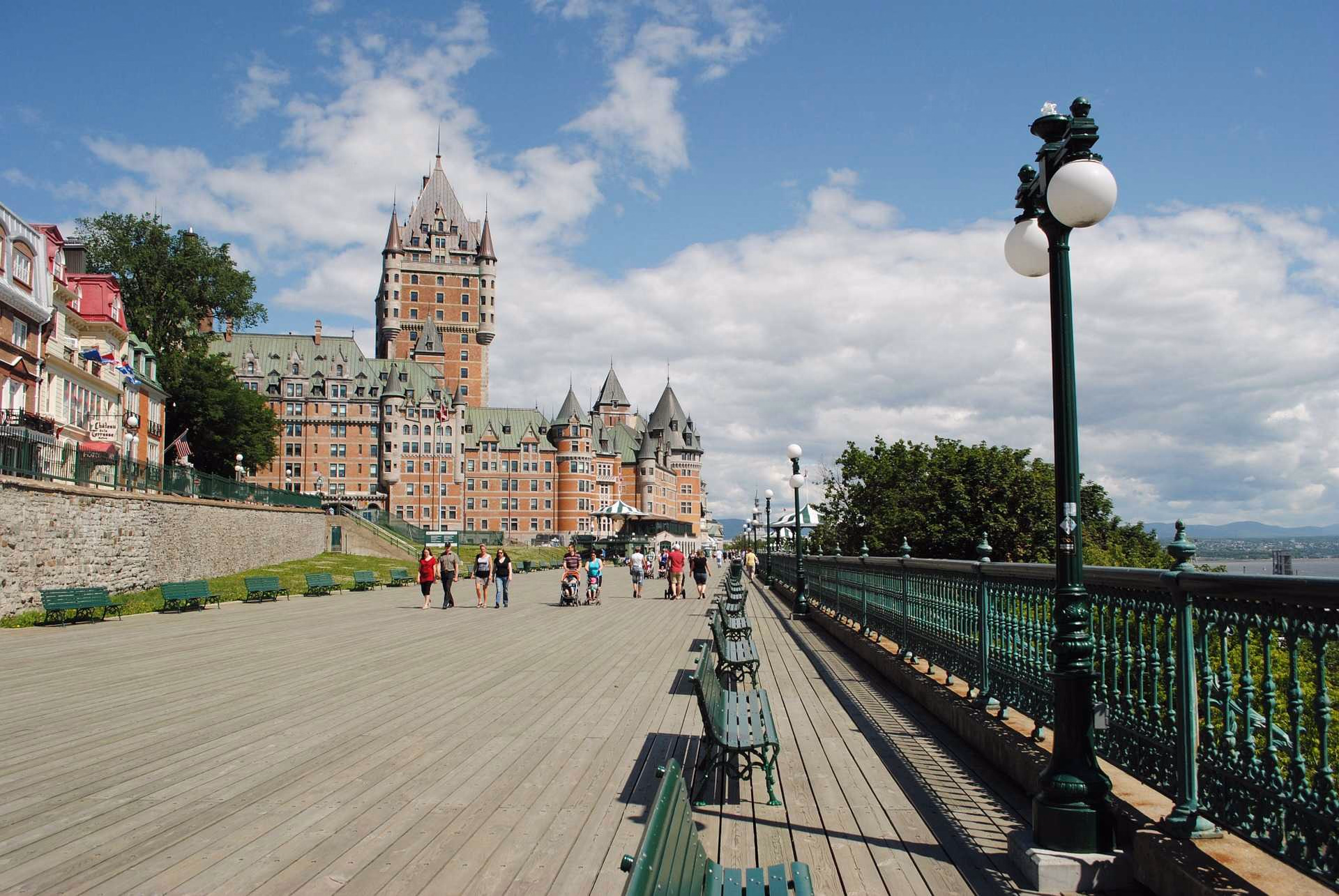 Château Frontenac à Québec, Canada