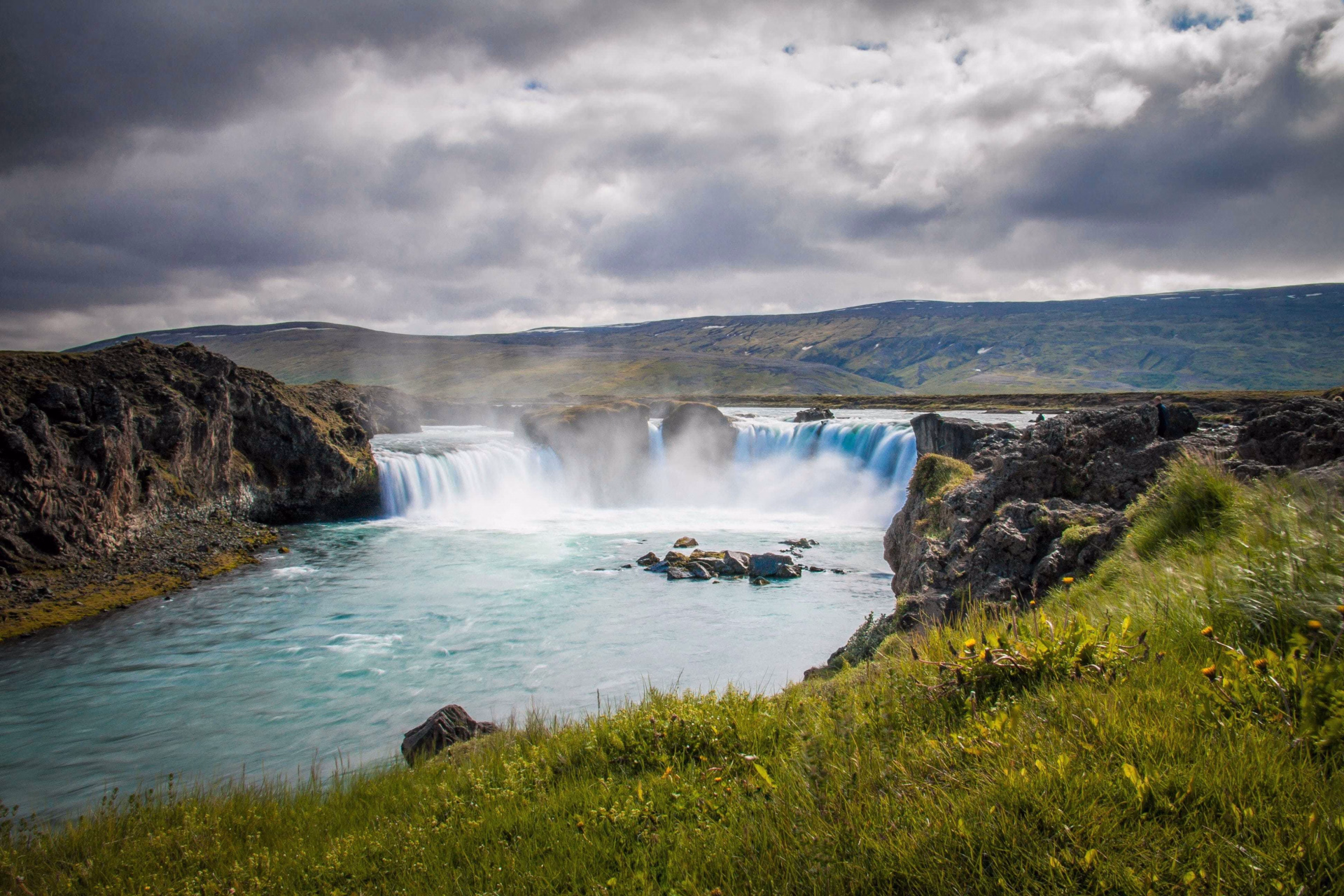 Chutes de Godafoss en Islande
