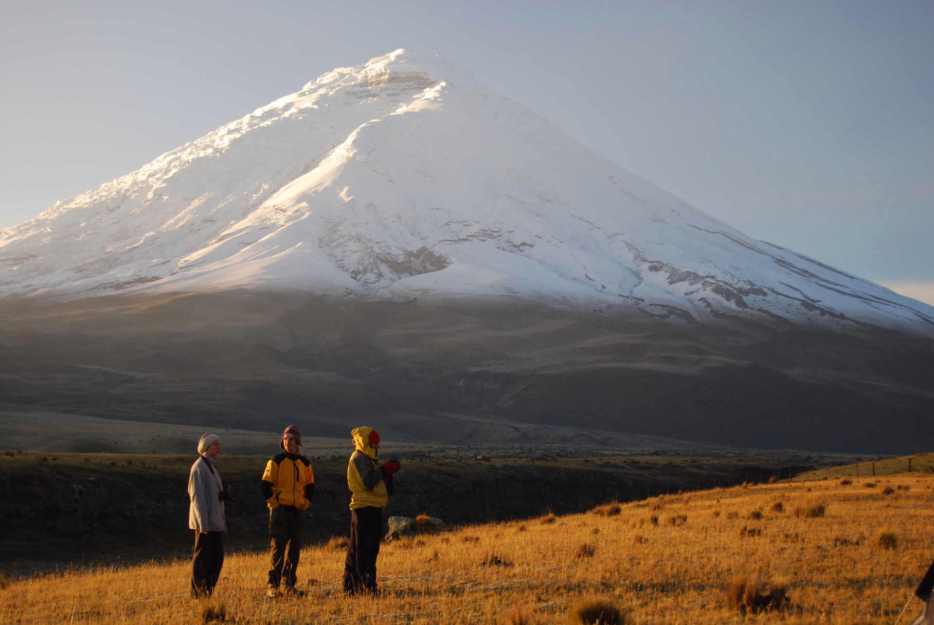 Dans le parc du Cotopaxi en Equateur