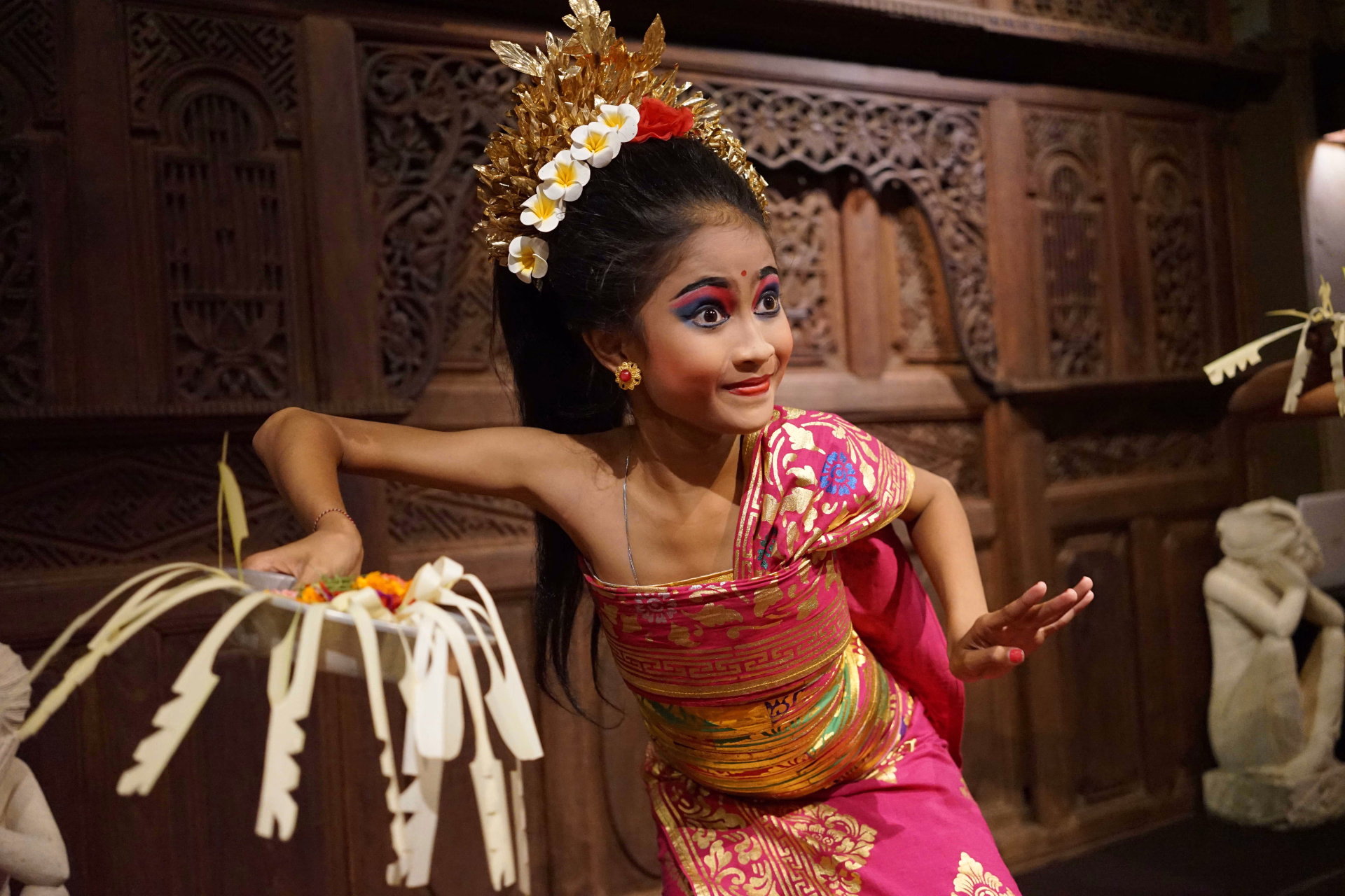 Danse balinaise s'appelant Legong