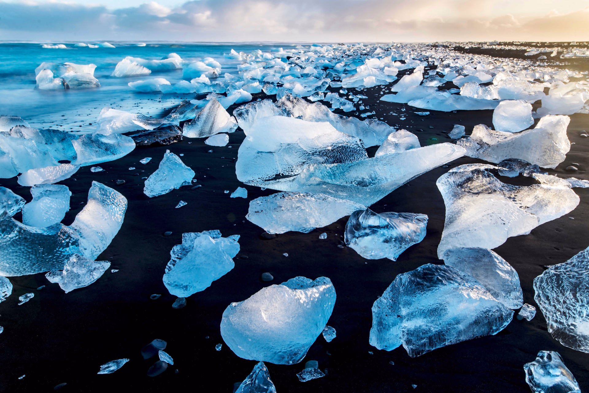 Diamond beach en Islande