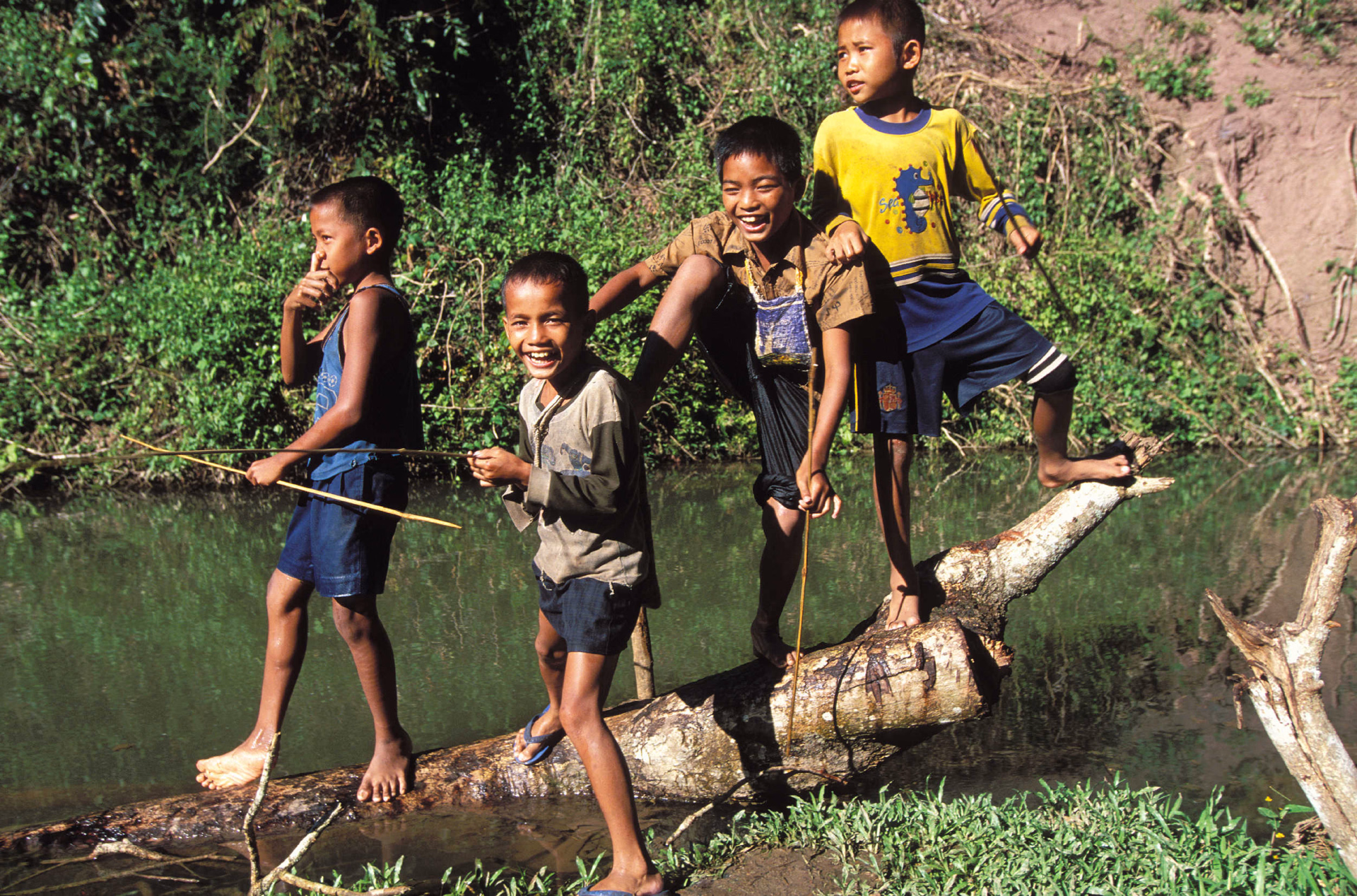 Le Laos du nord au sud