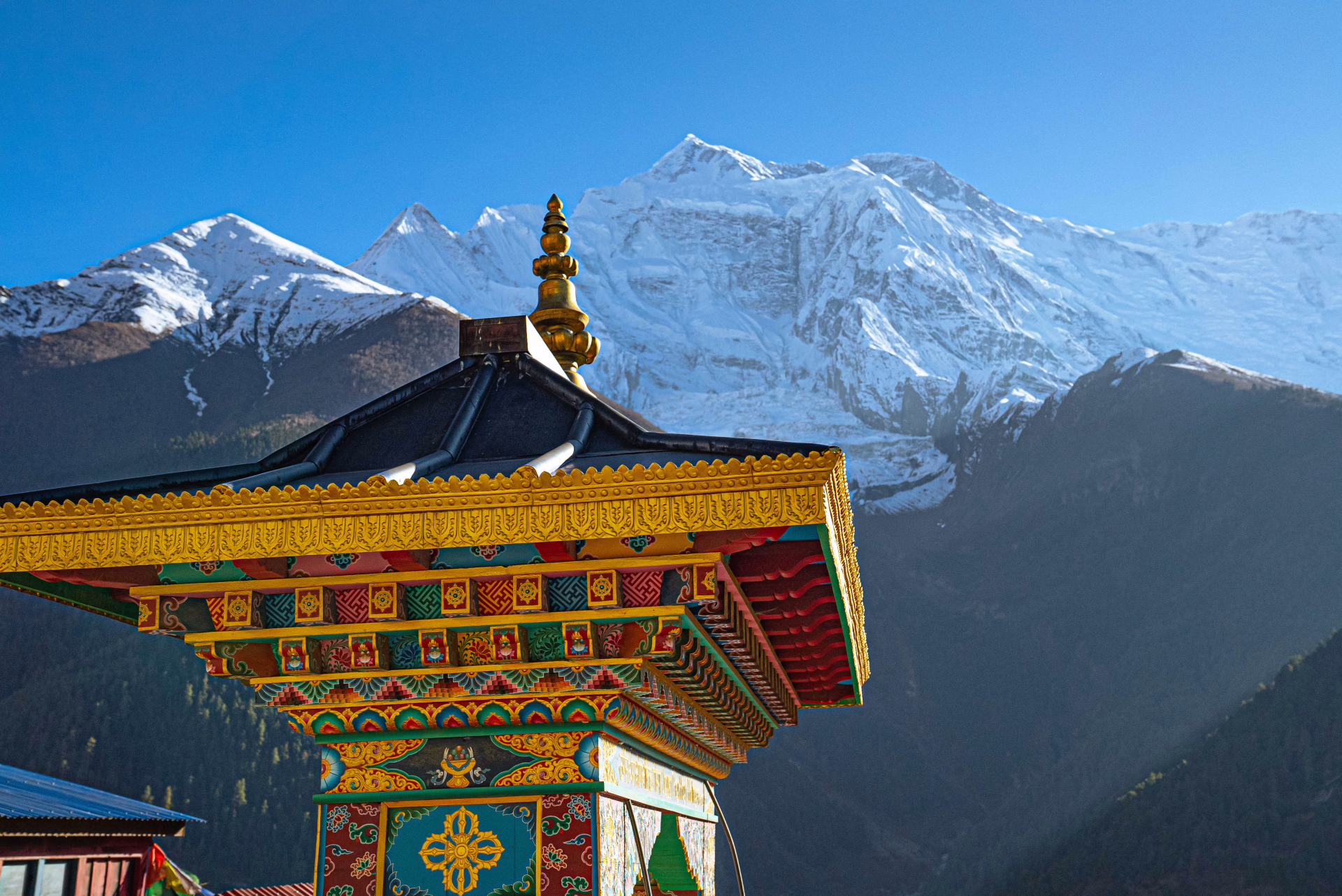 Tour des Annapurnas et col du Thorong La (5416 m)