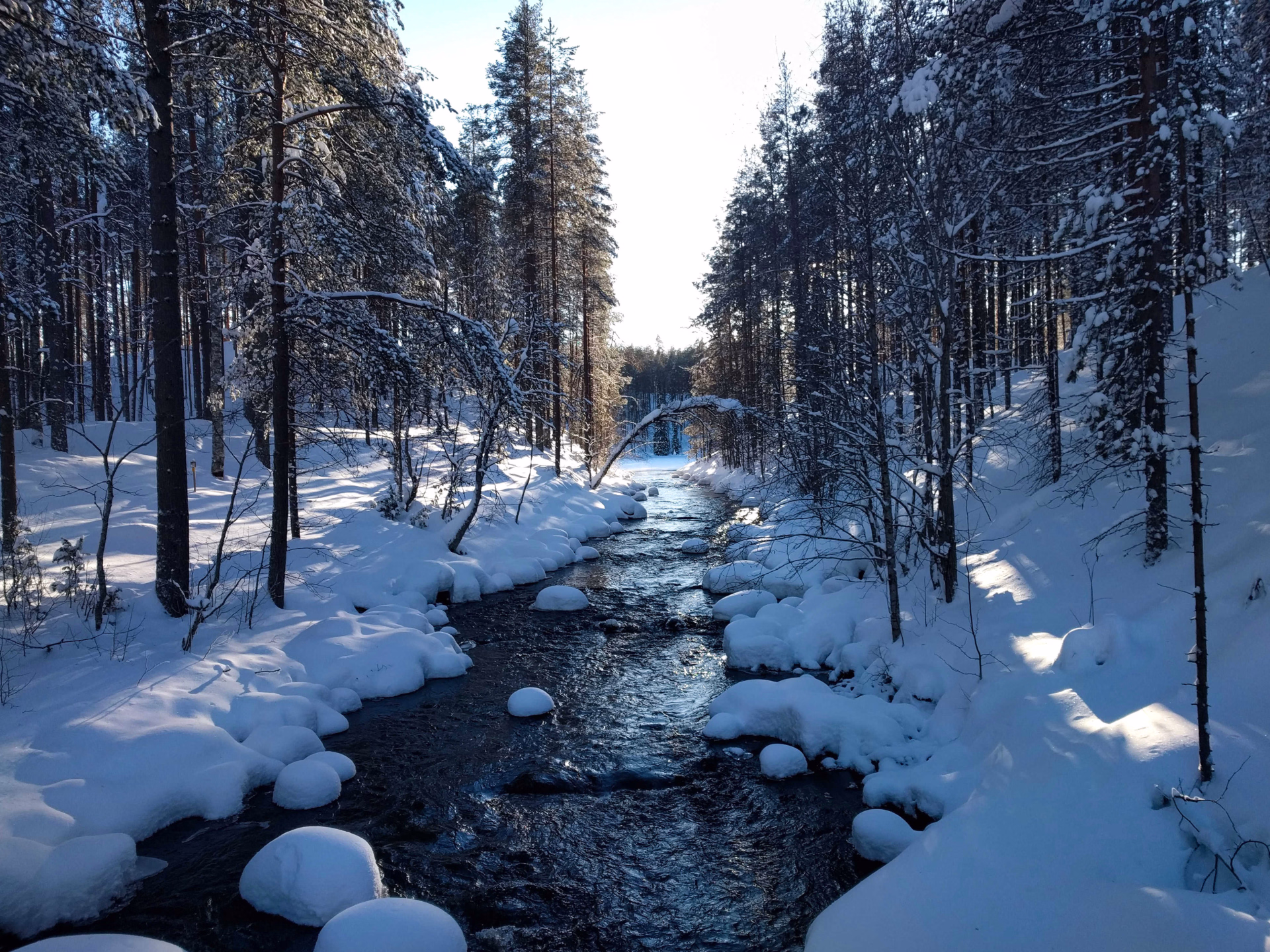 Finlande l'hiver, Laponie