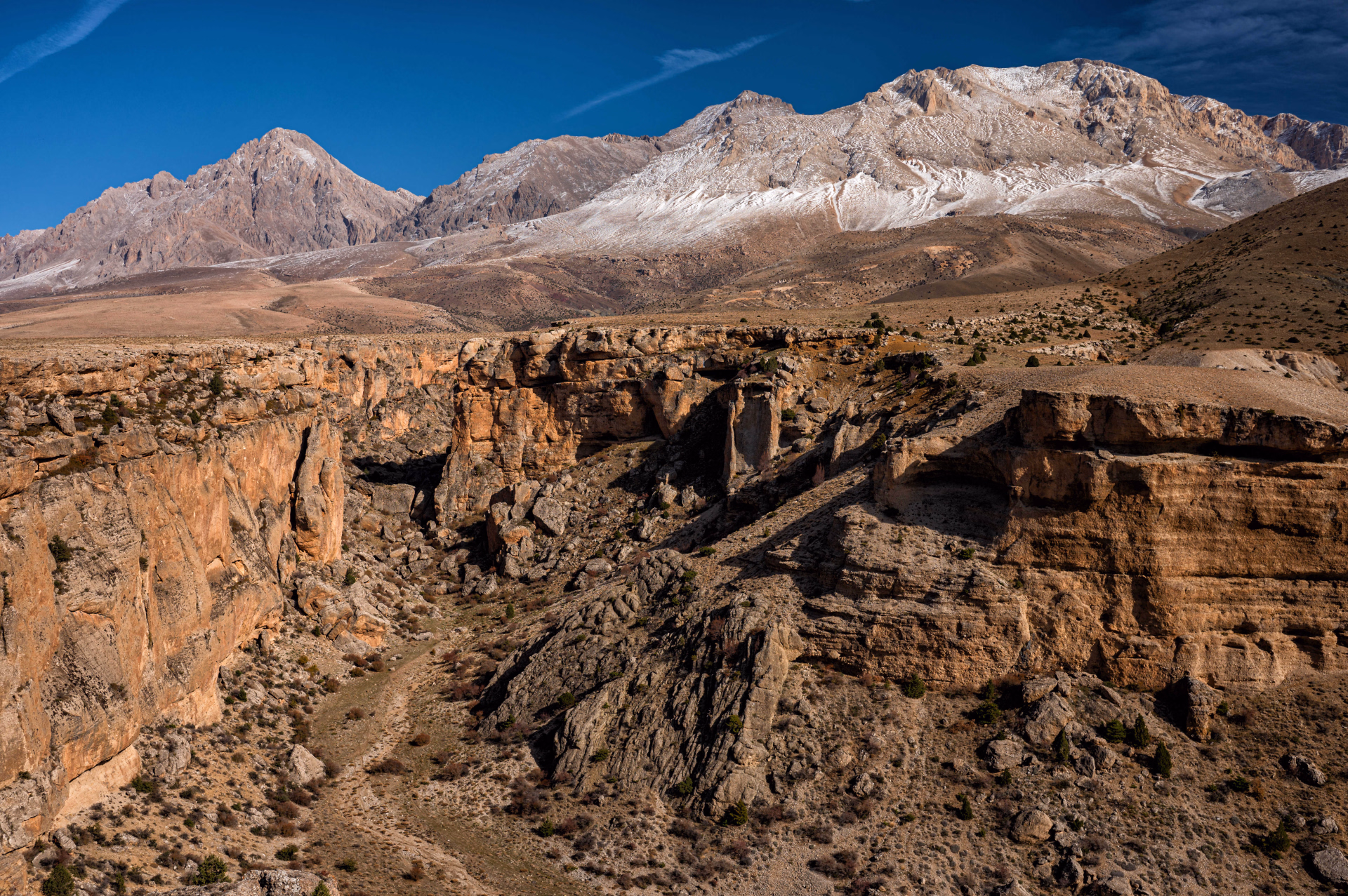 La vallée d'Emli, Parc National de Aladaglar, Monts Taurus, Turquie