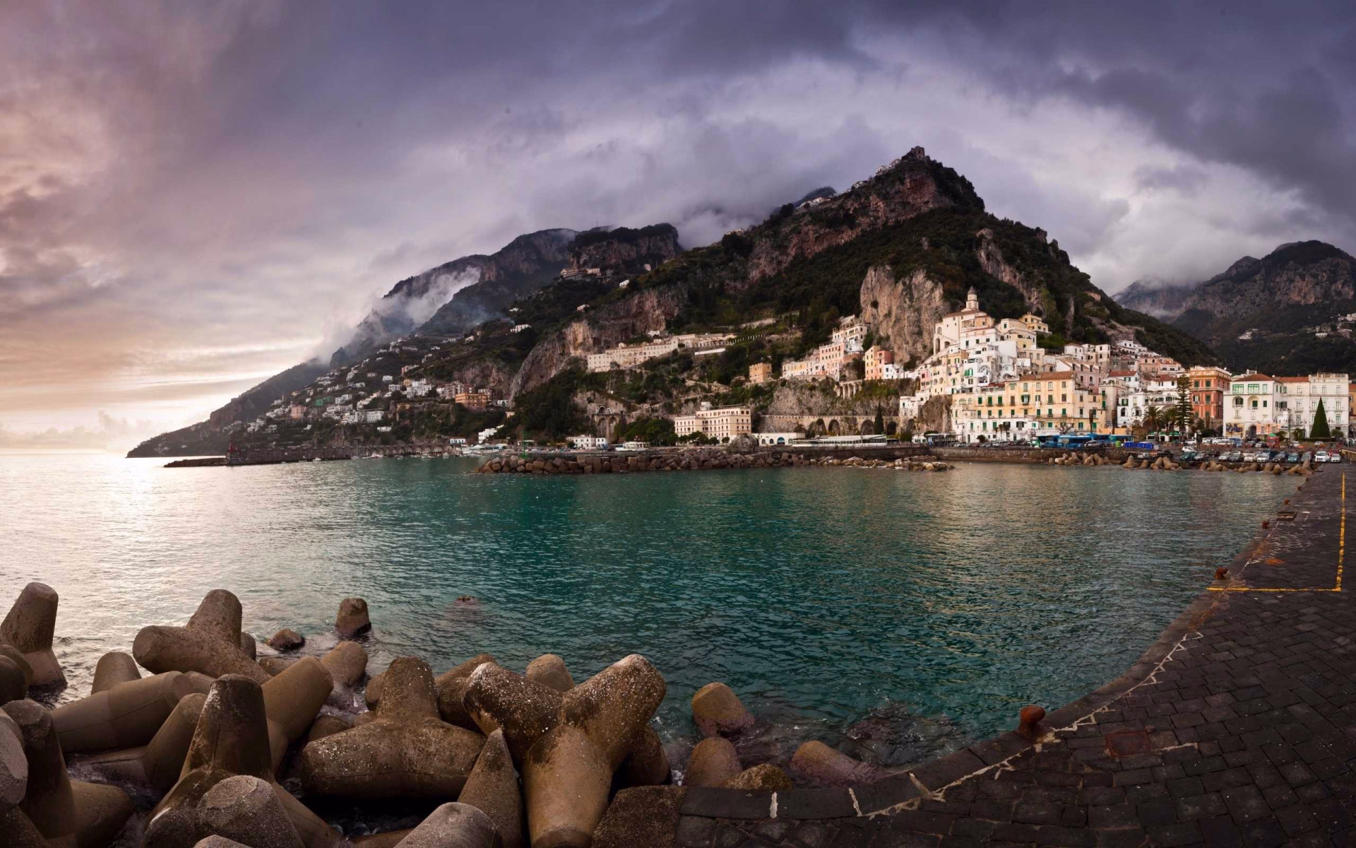 Le port d'Amalfi
