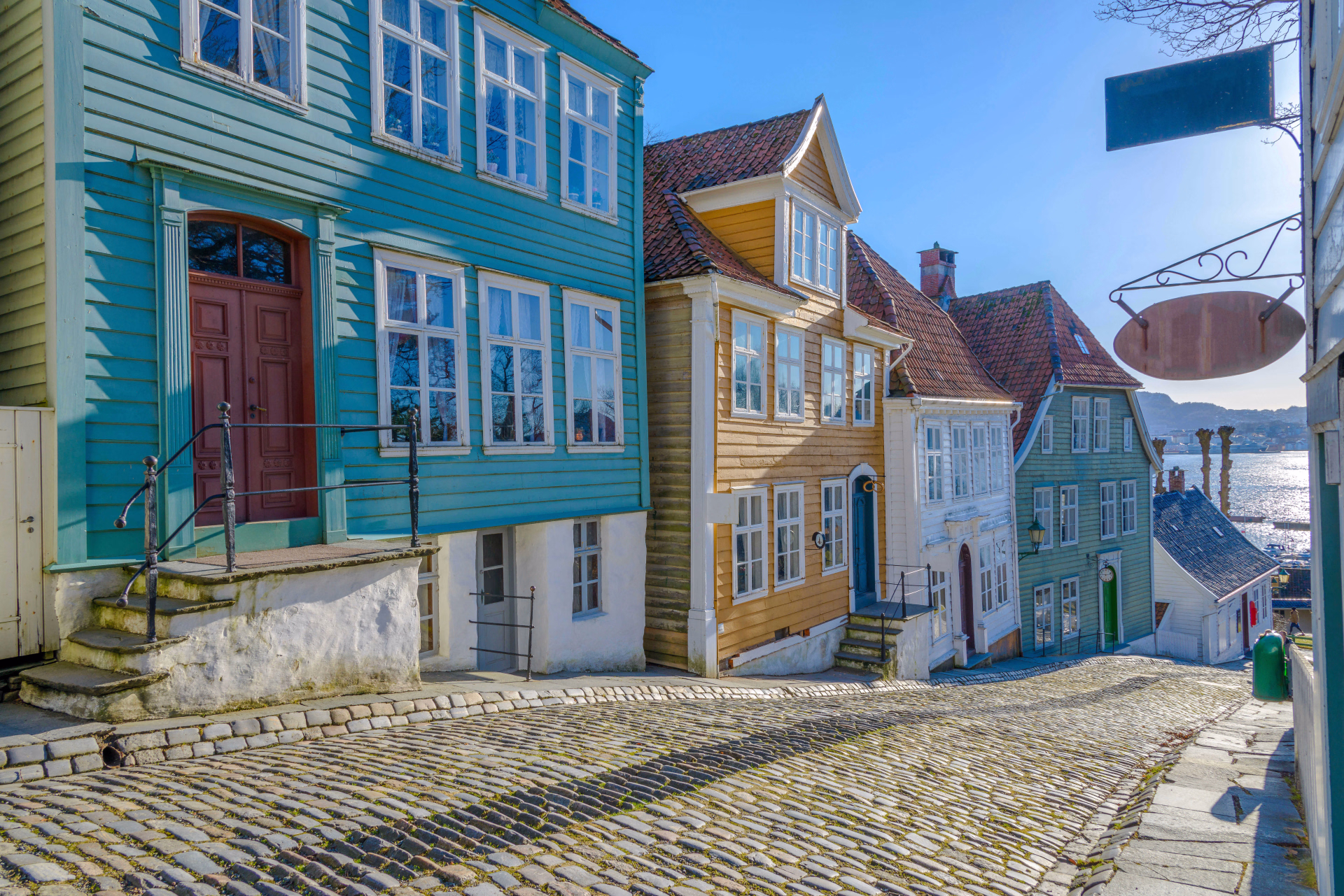 Le vieux Bergen en Norvège