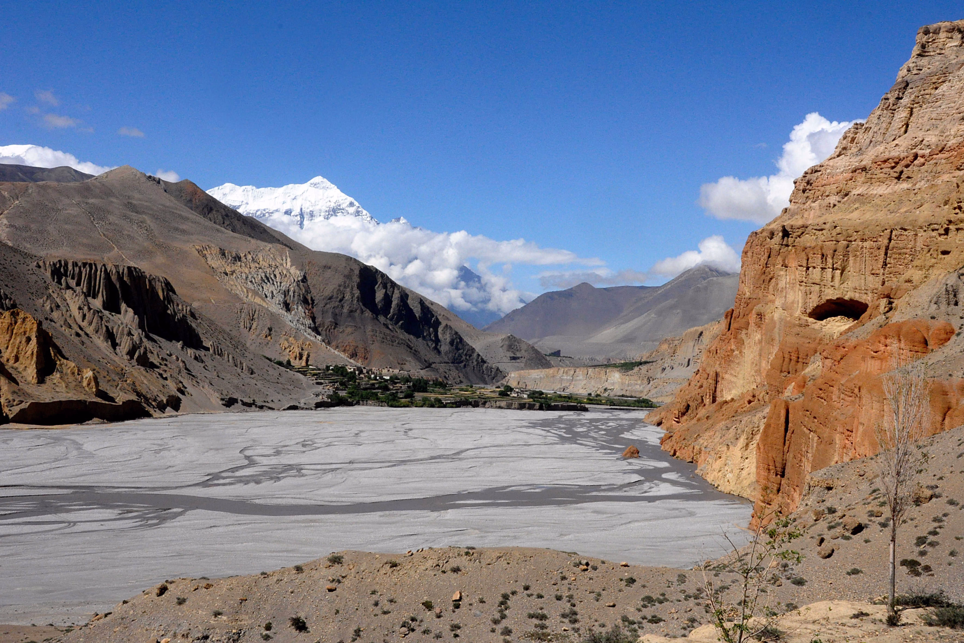 Les Nilgiris, vu depuis le Haut Mustang