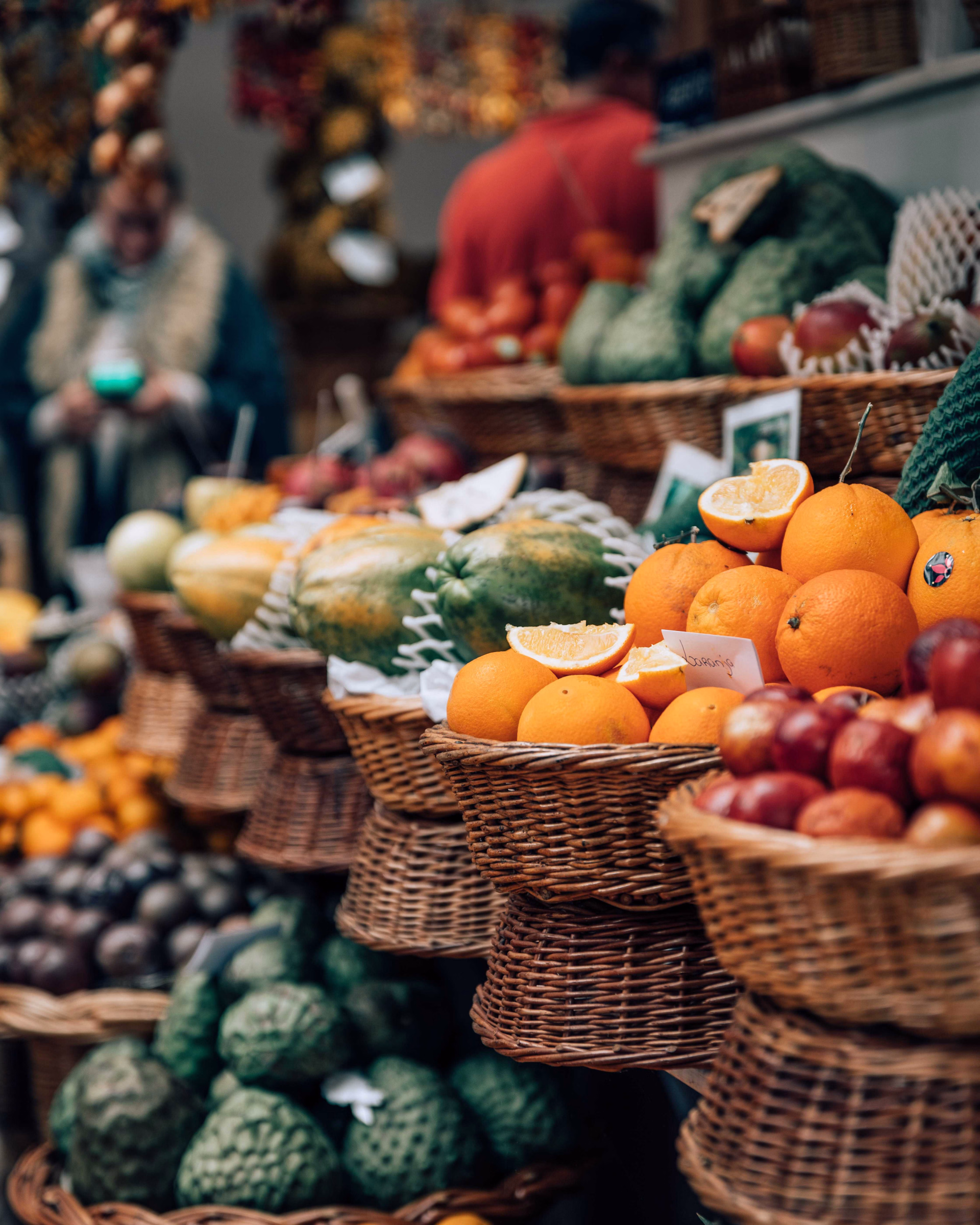 Marché de Funchal, Madère
