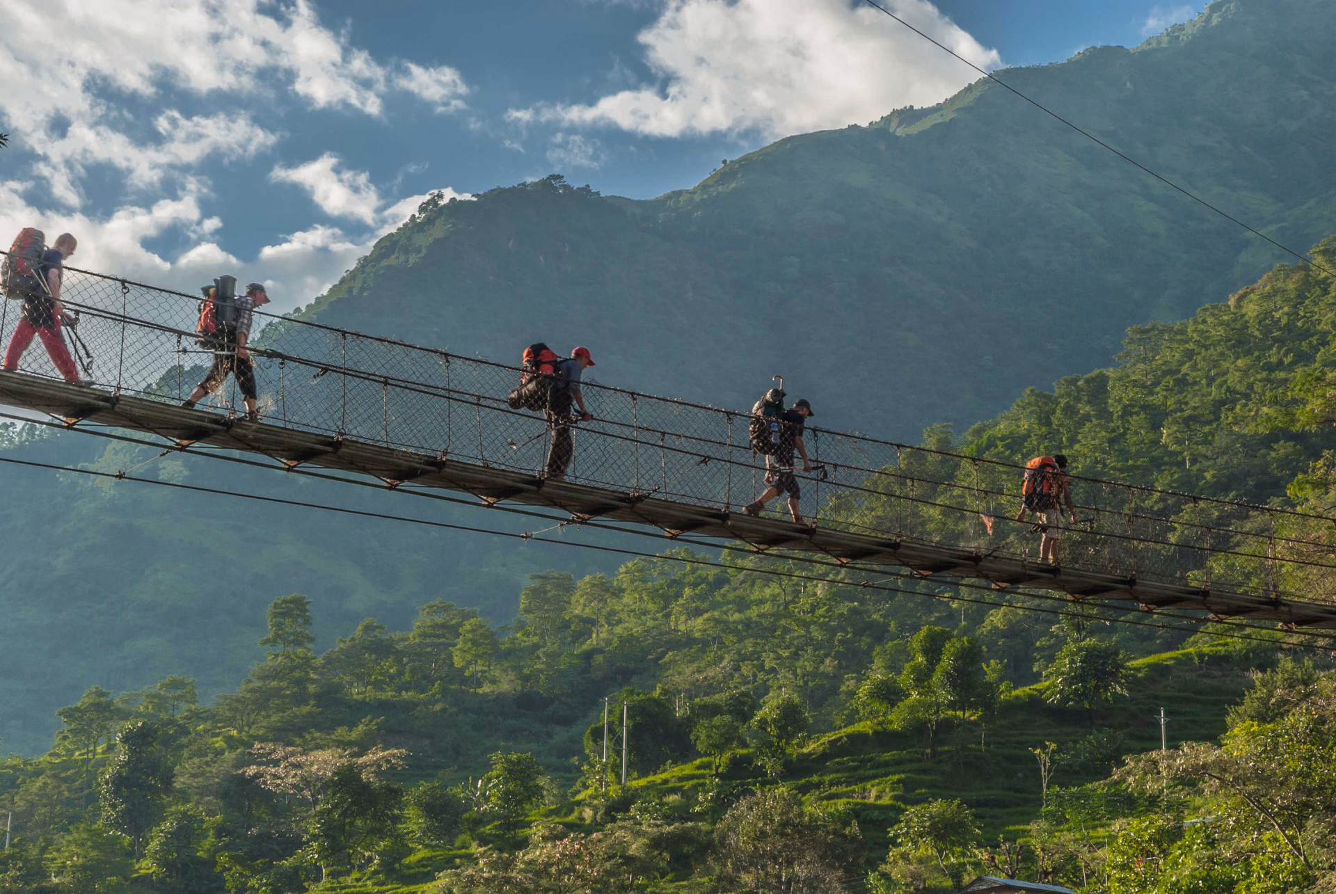 Tour des Annapurnas et col du Thorong La (5416 m)