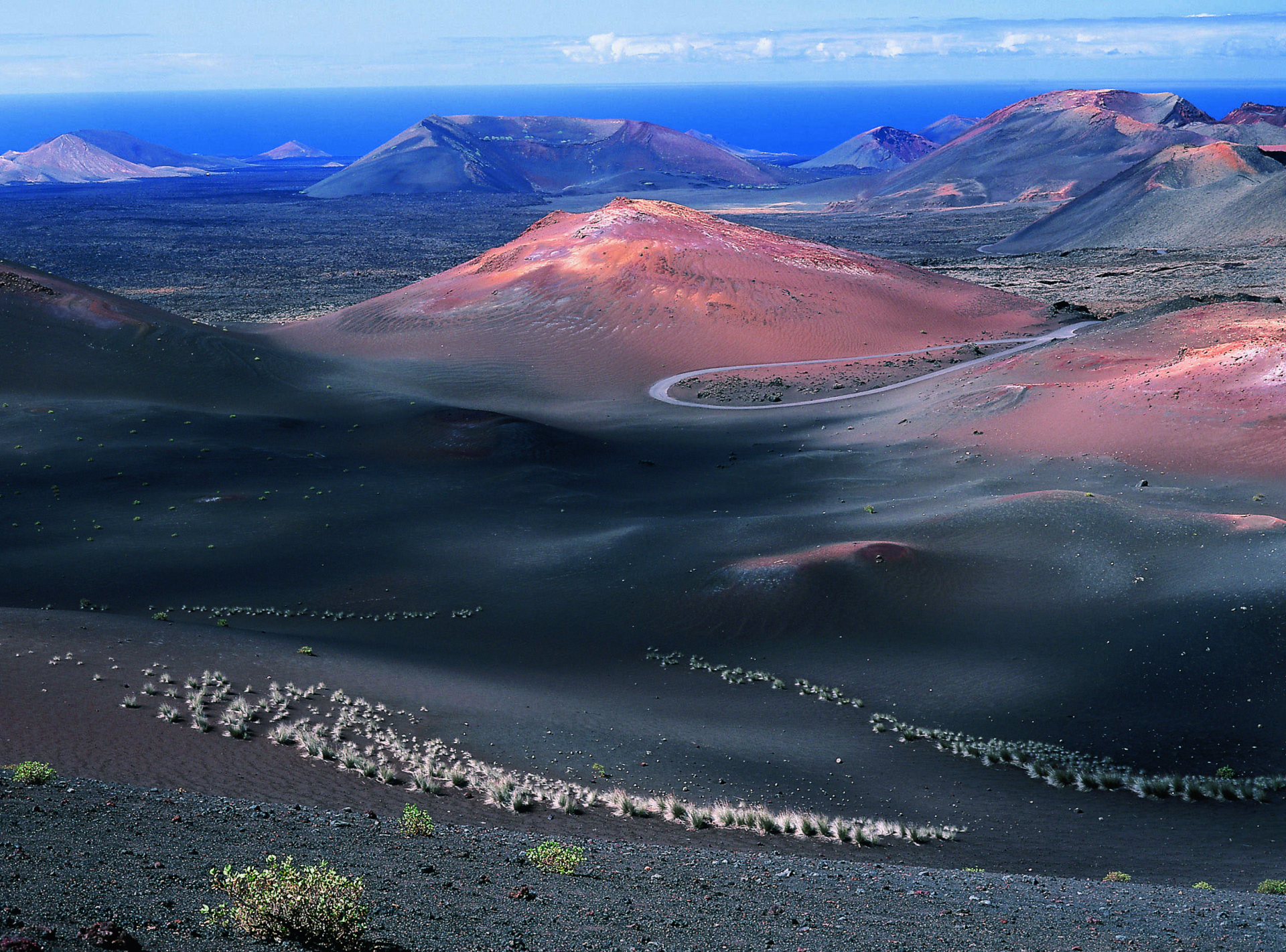 Paysage sur l'île de Lanzarote