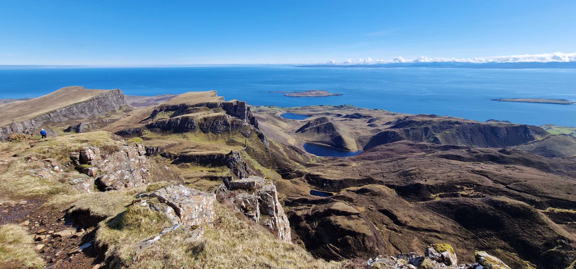 Paysages du massif du Quairing en Ecosse