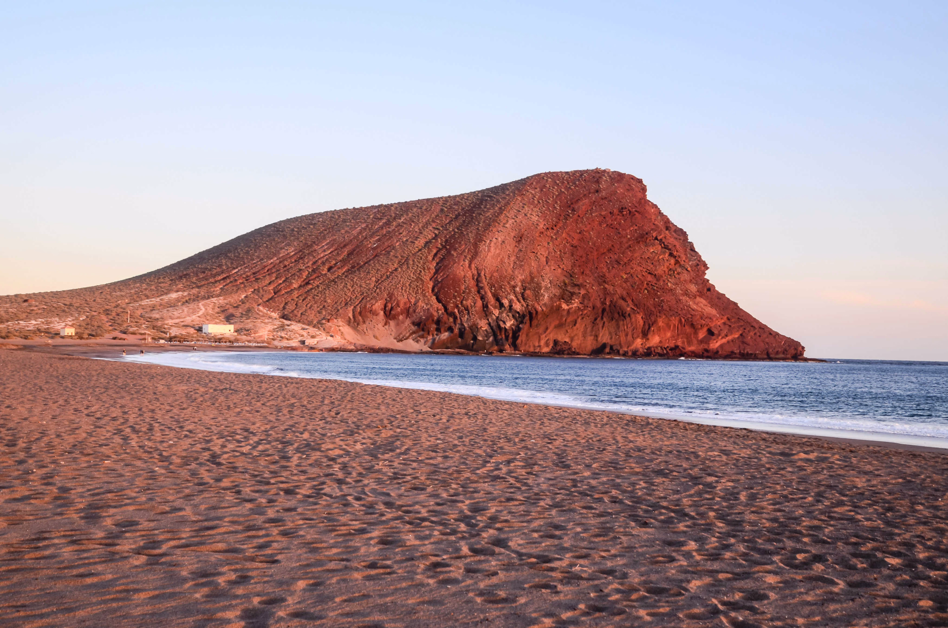 photo de la plage d'El Medano à Tenerife