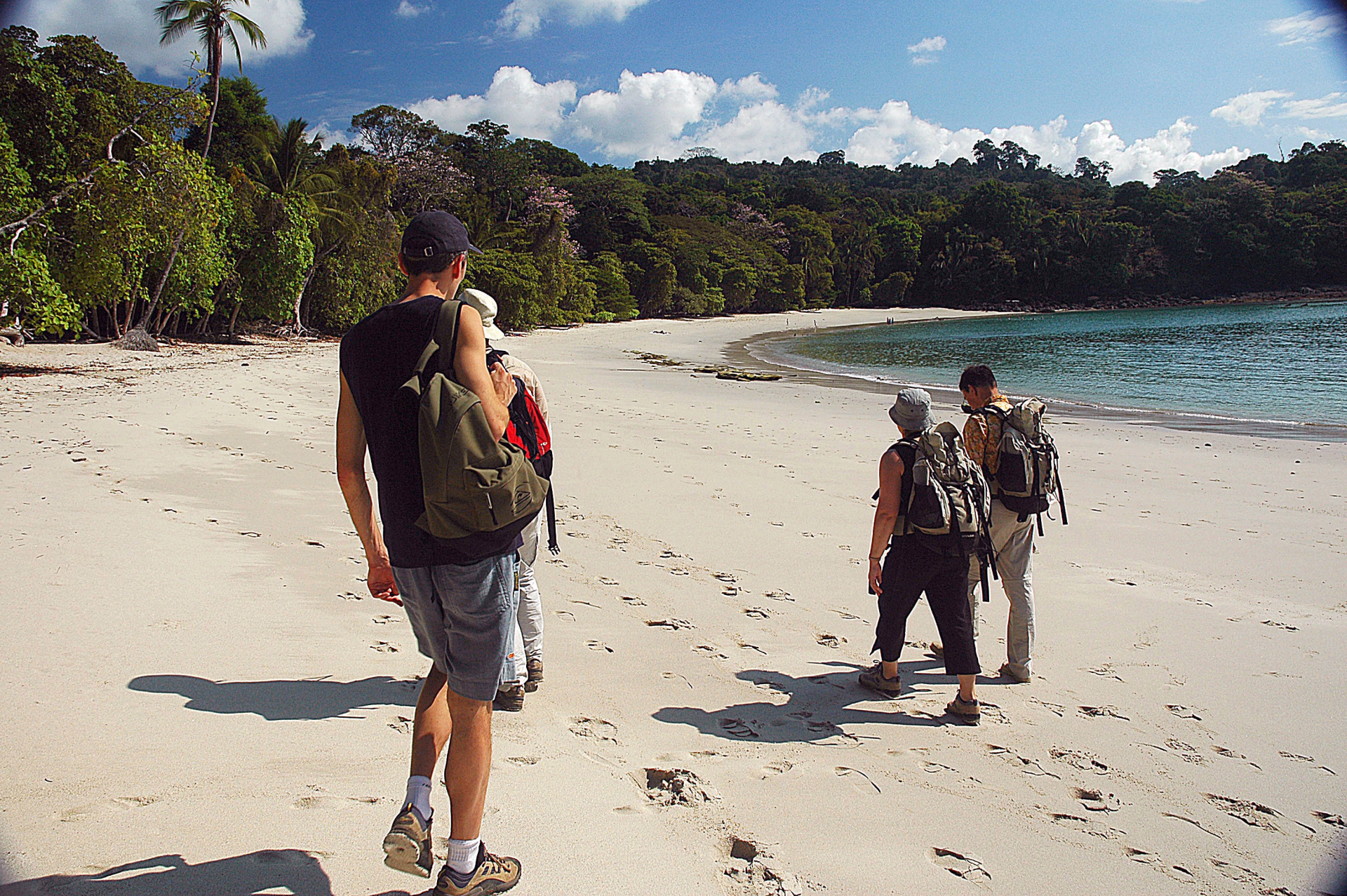 randonnée et trekking parc Manuel Antonio, côte pacifique, Costa Rica