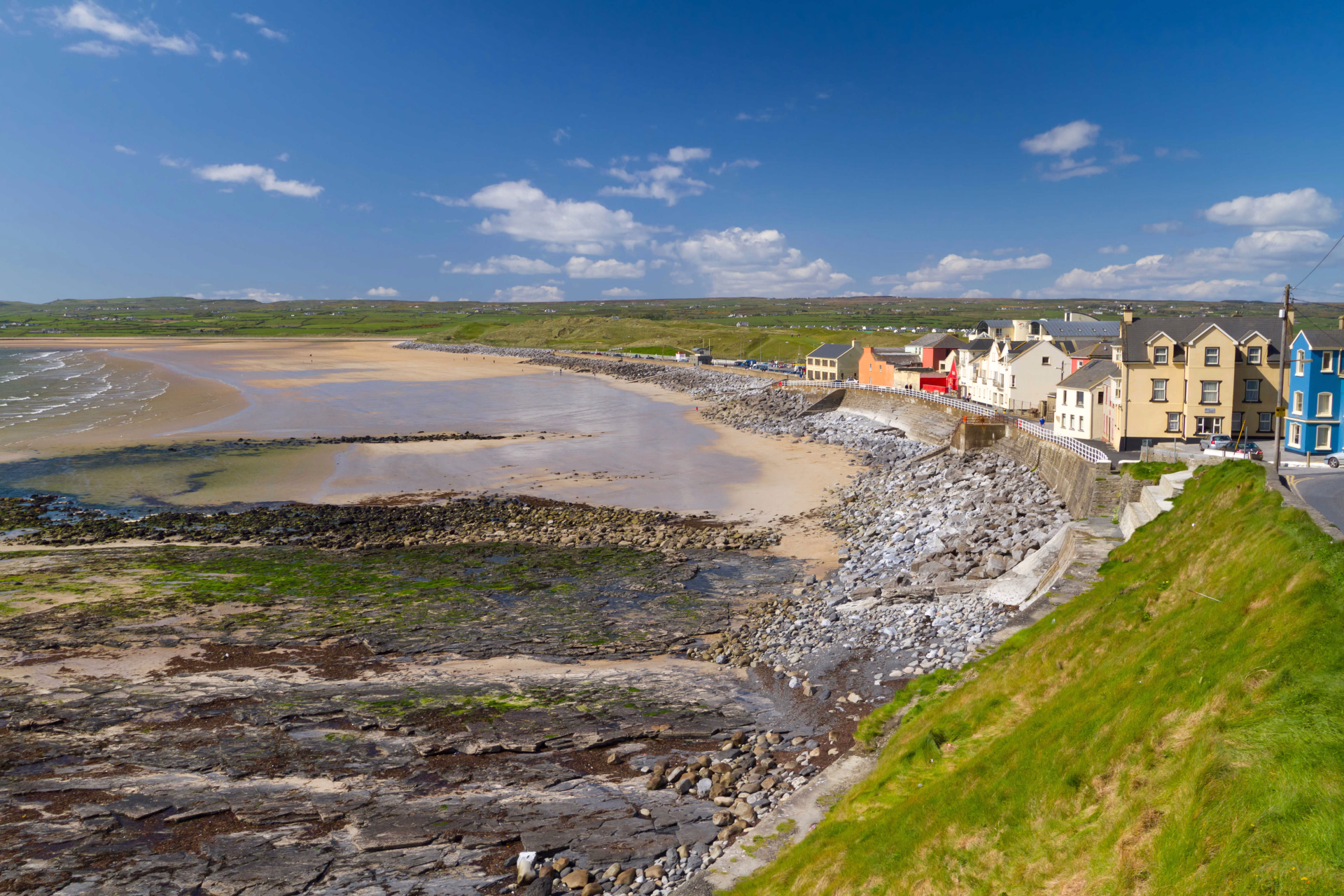 Plage de Lahinch  en Irlande