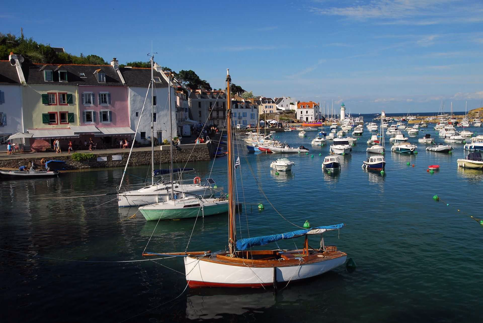Port de Sauzon sur Belle Île en Mer