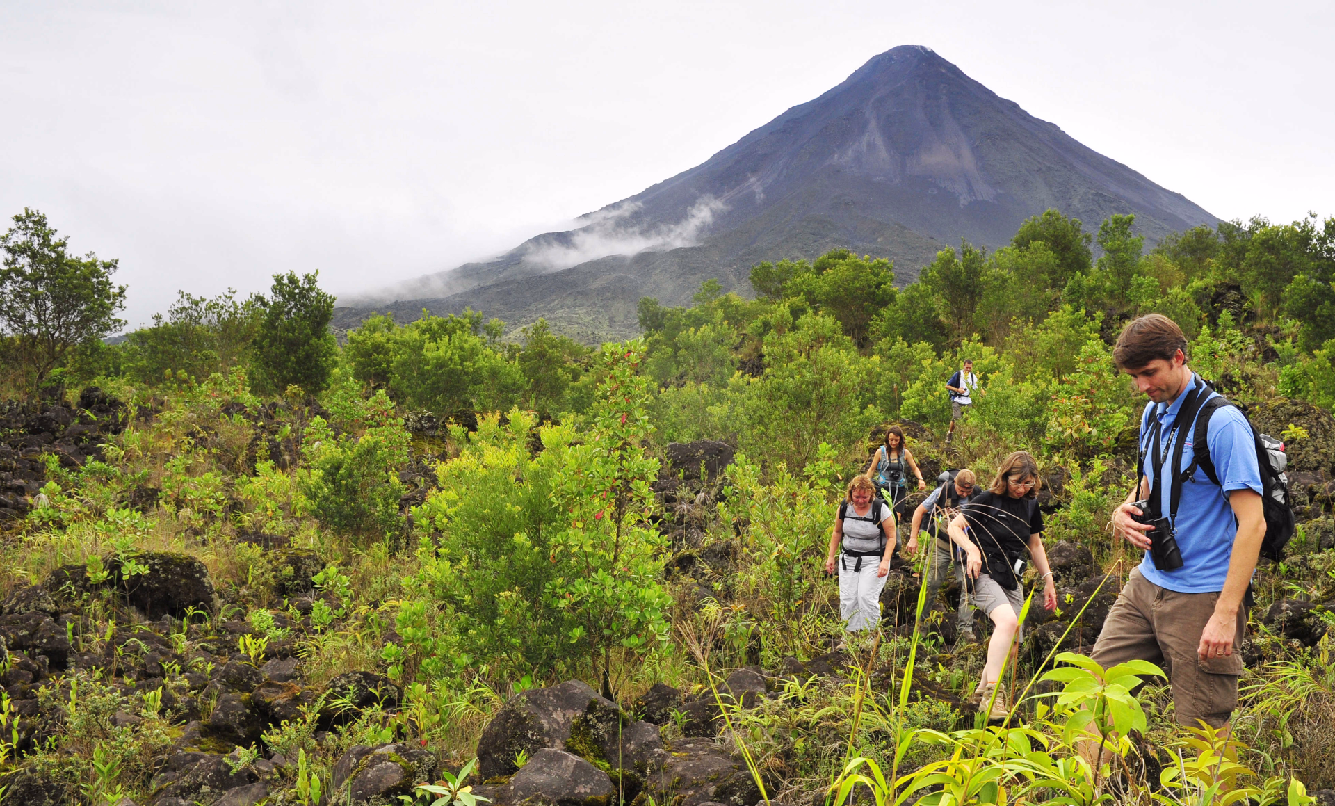 rando au pied du volcan Arenal