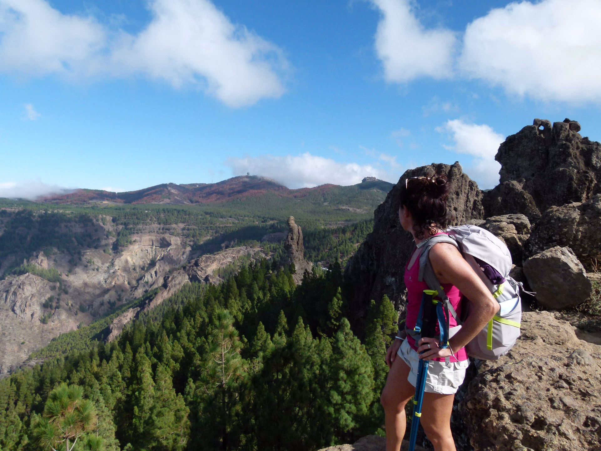Rando Liberté Roque Nublo sur l'île de Gran Canaria