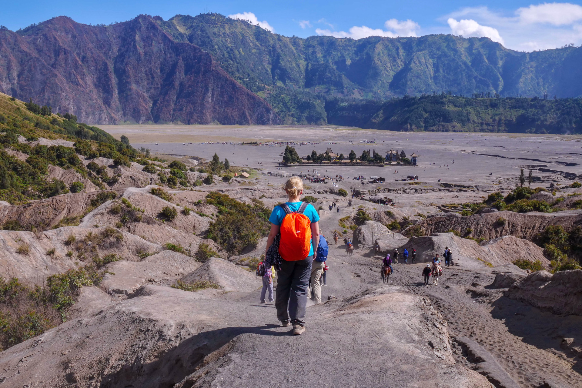 Randonné au volcan Bromo sur l'île de Java