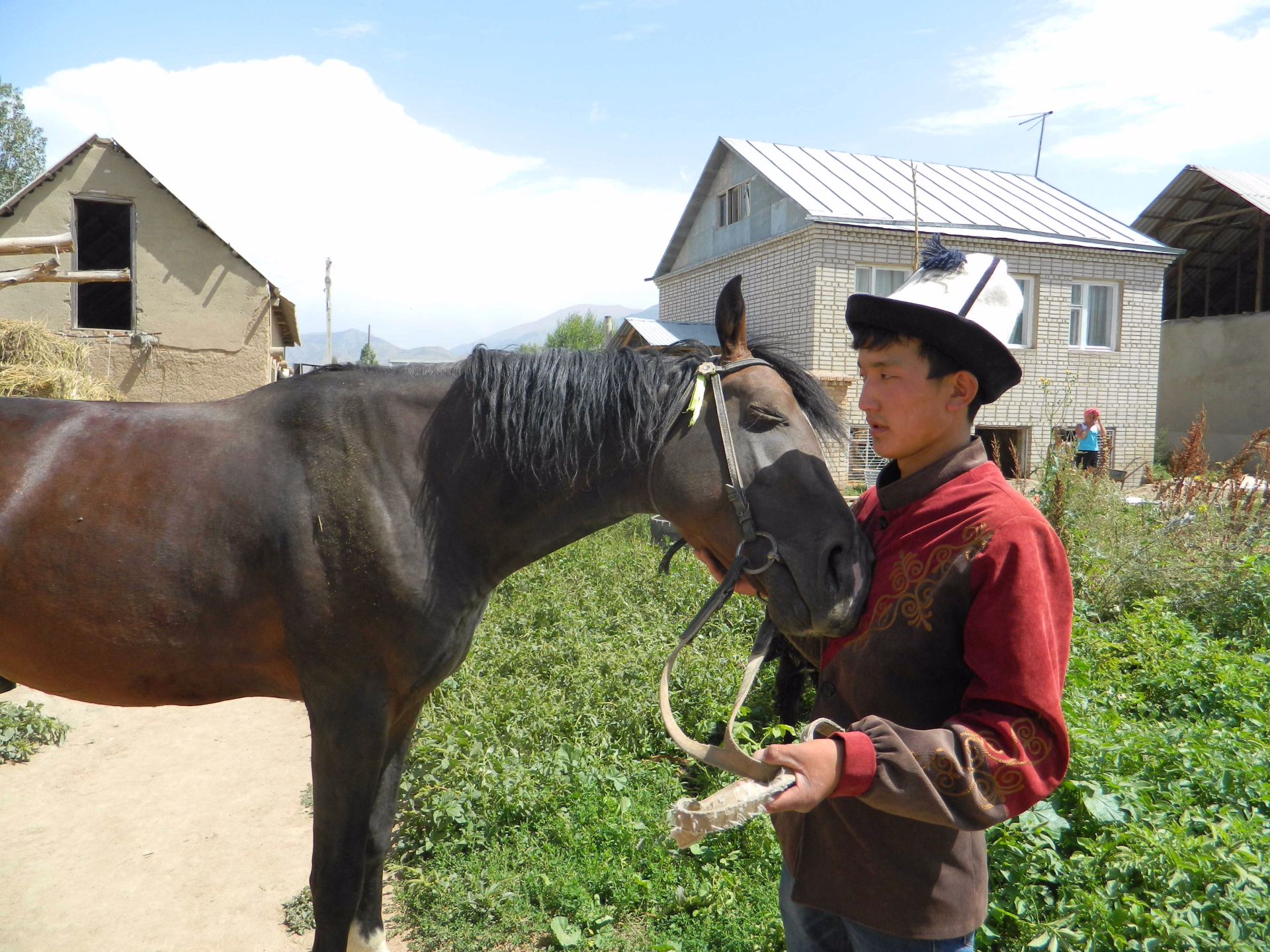 Randonnée à cheval en Kirghizie
