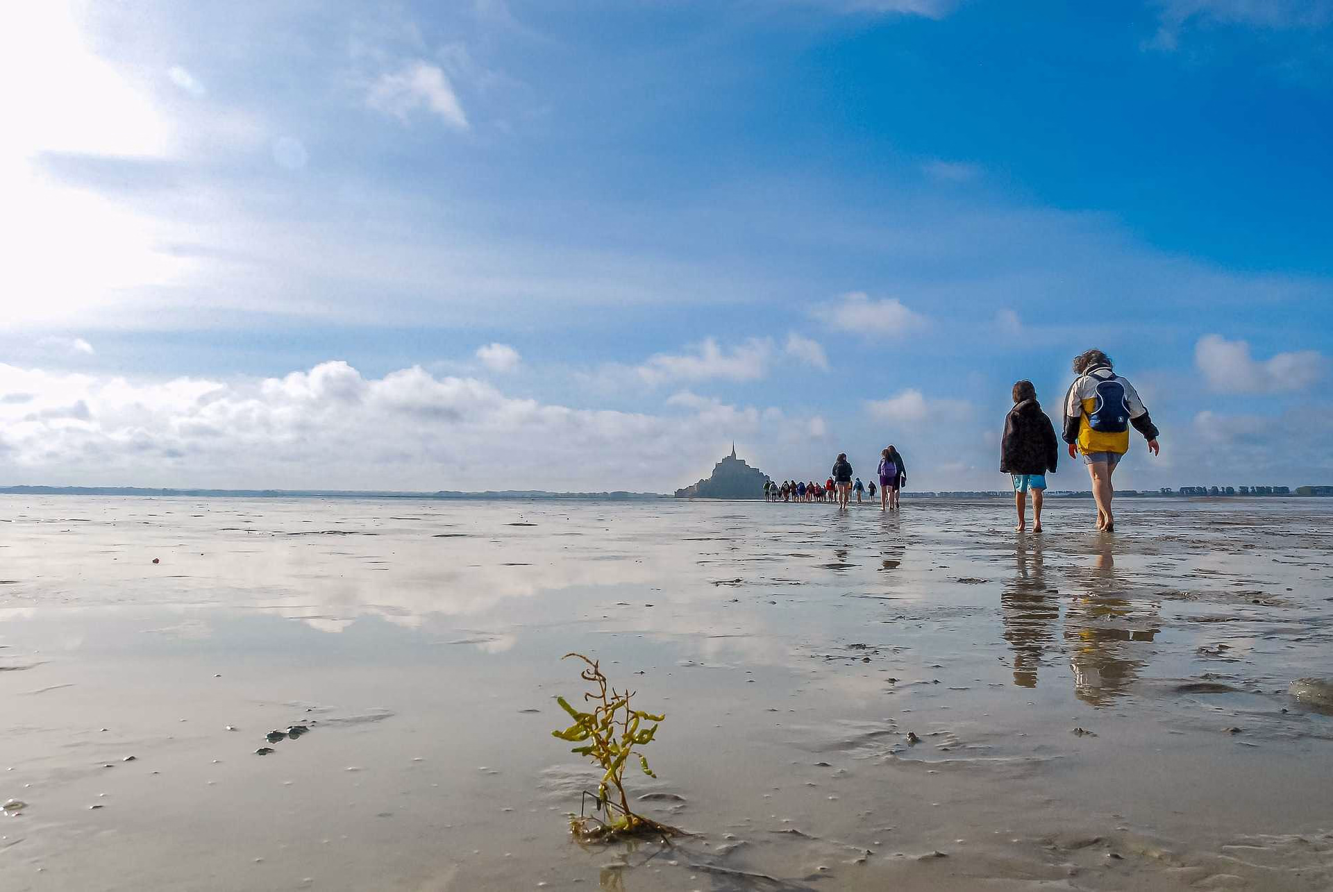 Randonnée au Mont Saint Michel