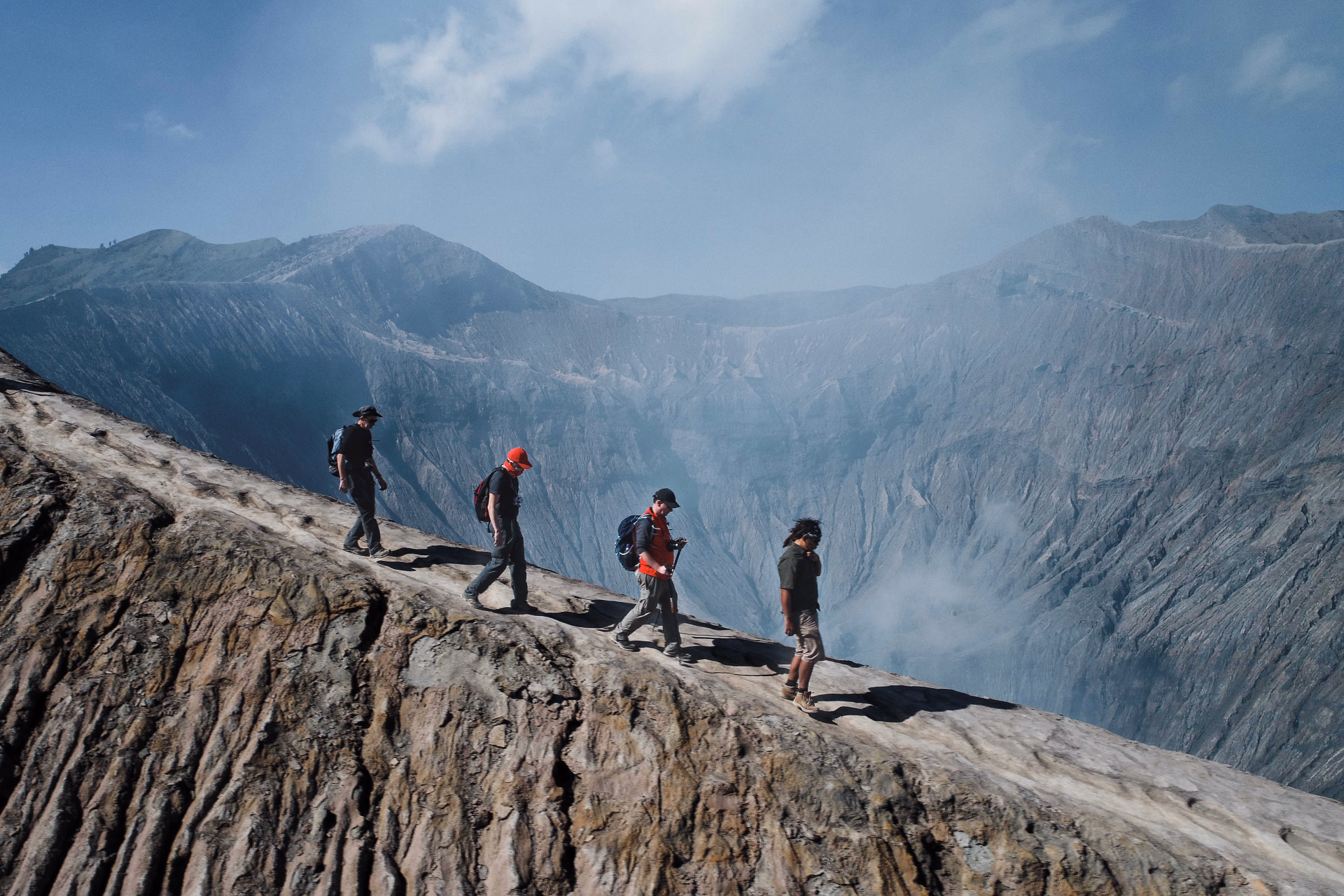 Randonnée au volcan Bromo à Java