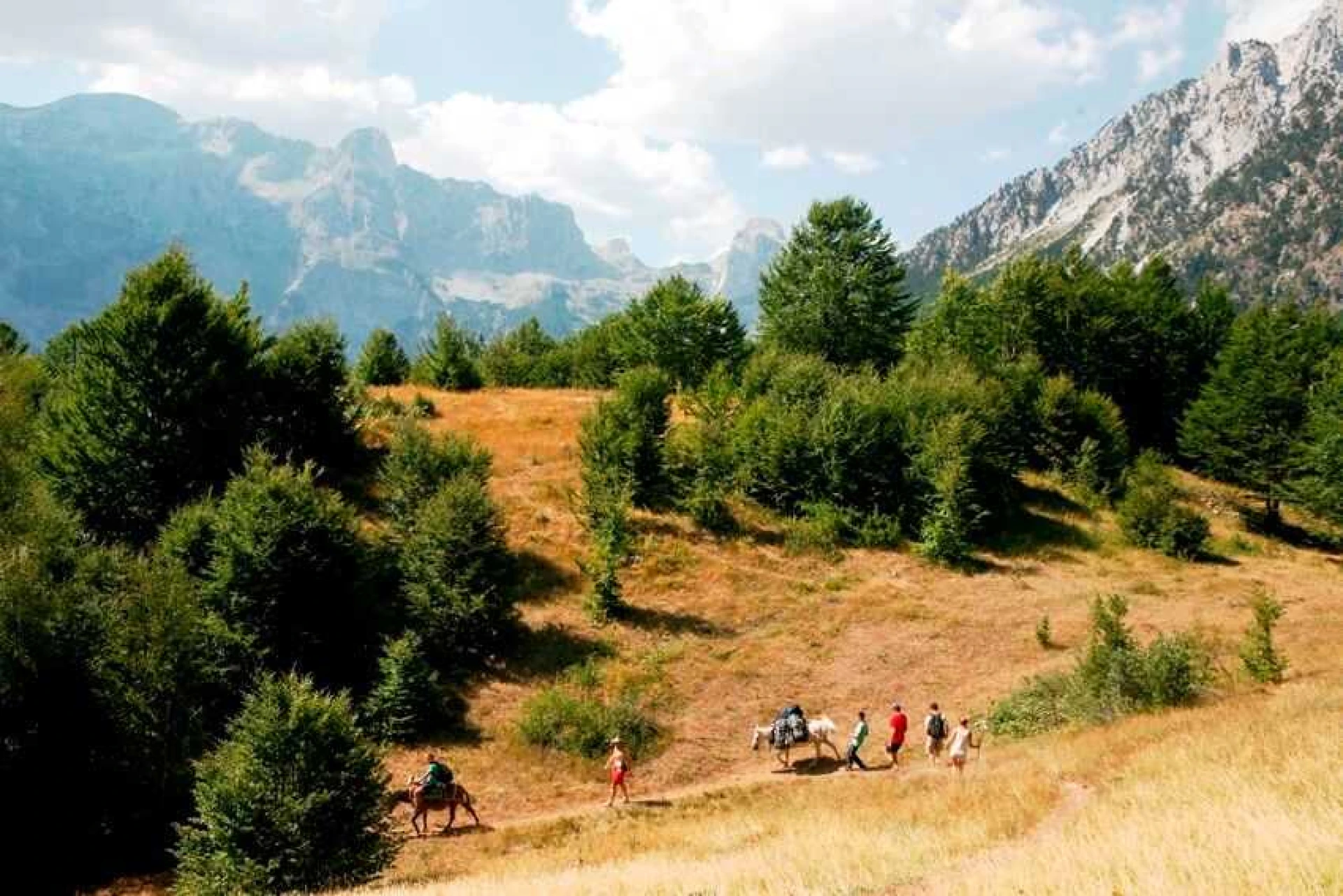 Randonnée dans la vallée de Teth