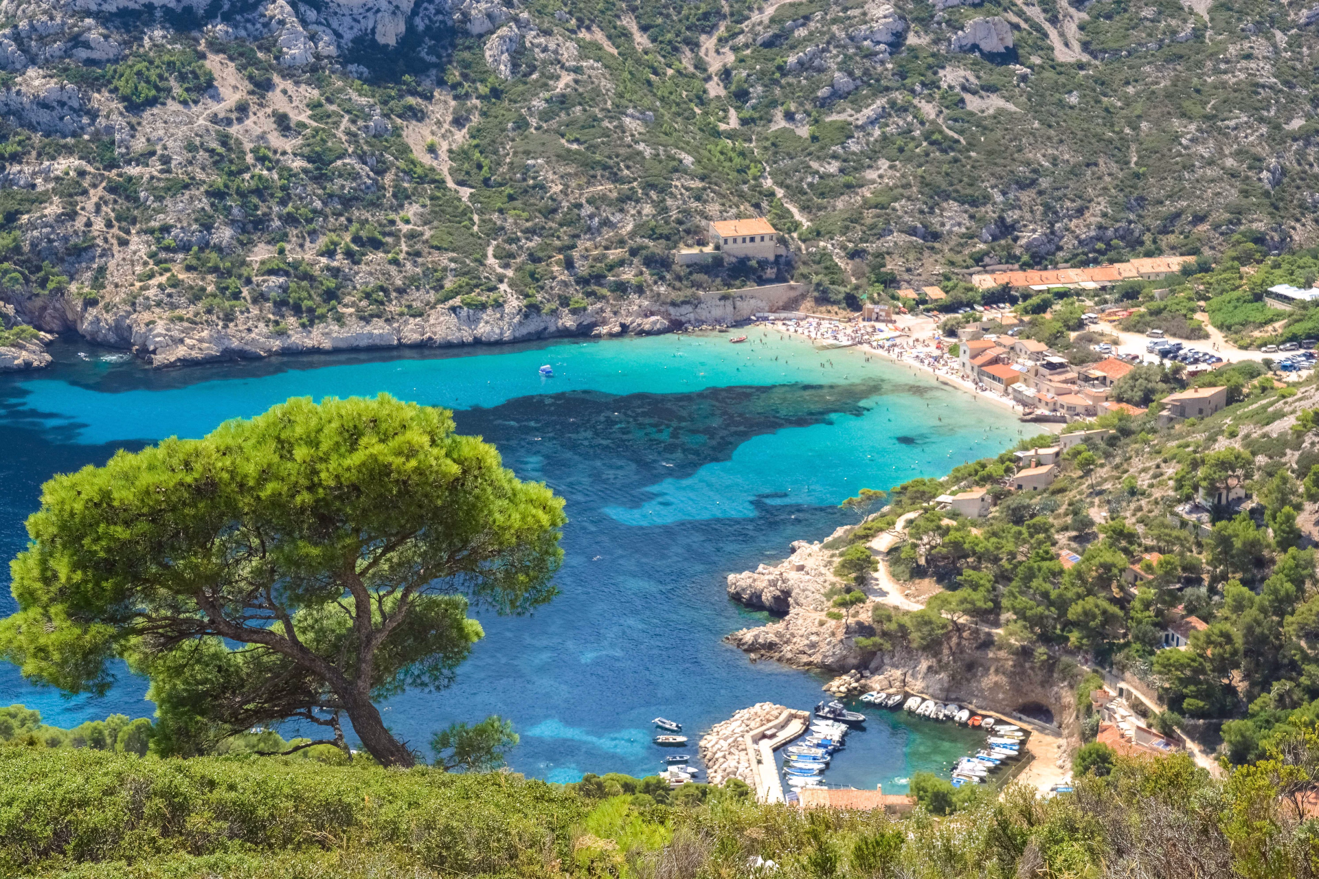 randonnée dans les Calanques sur les hauteurs de Sormiou