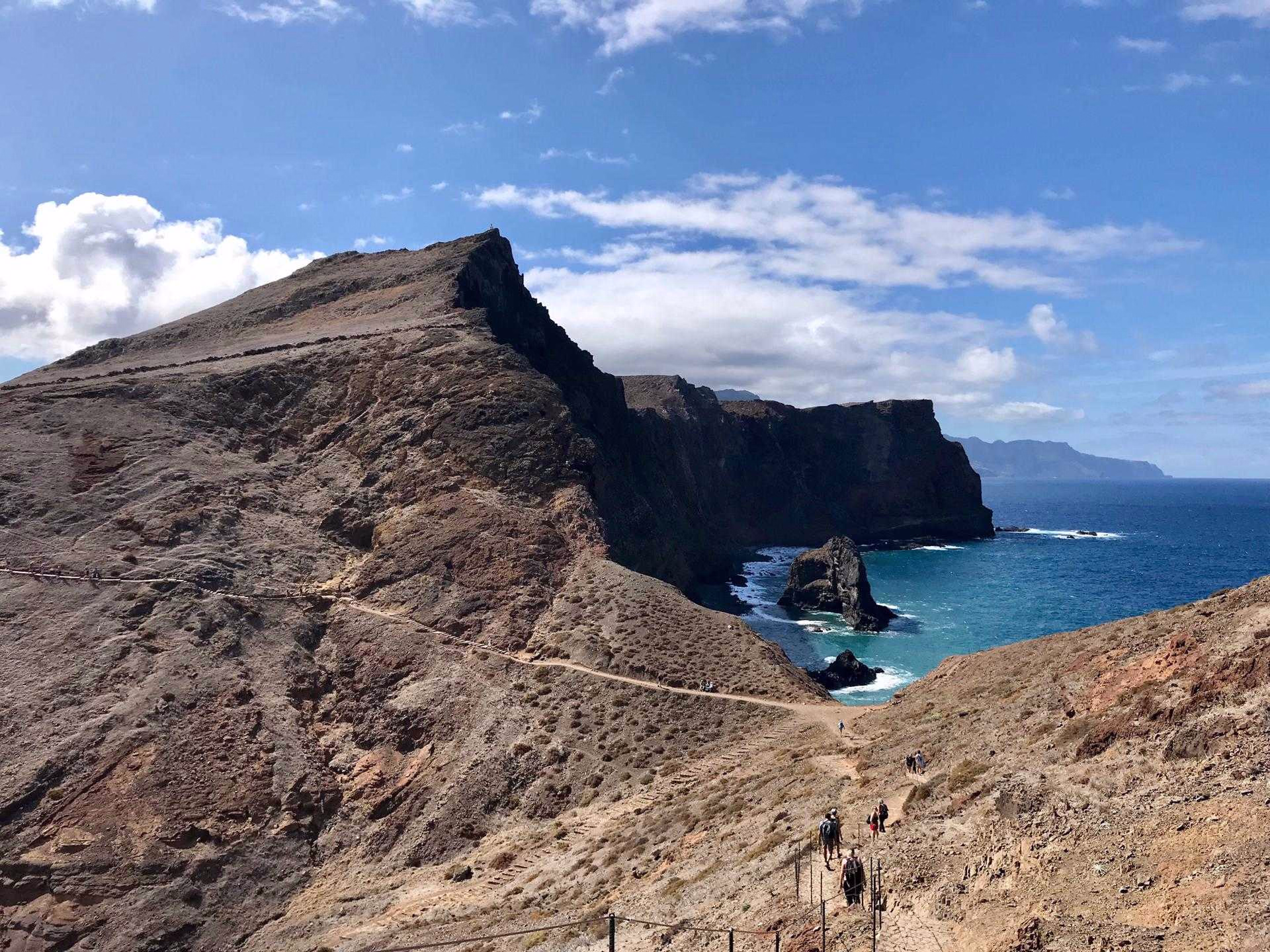 Randonnée vers la pointe de Sao Lourenço