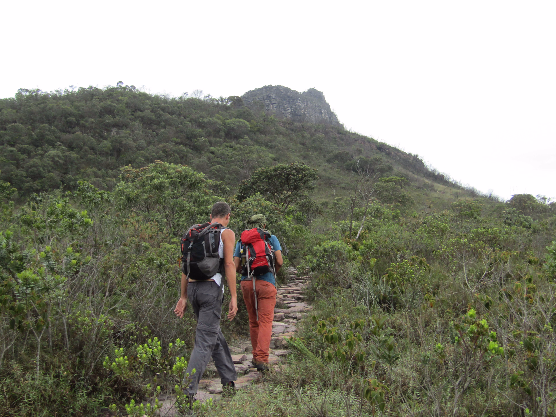 Randonneurs dans la Chapada Diamantina