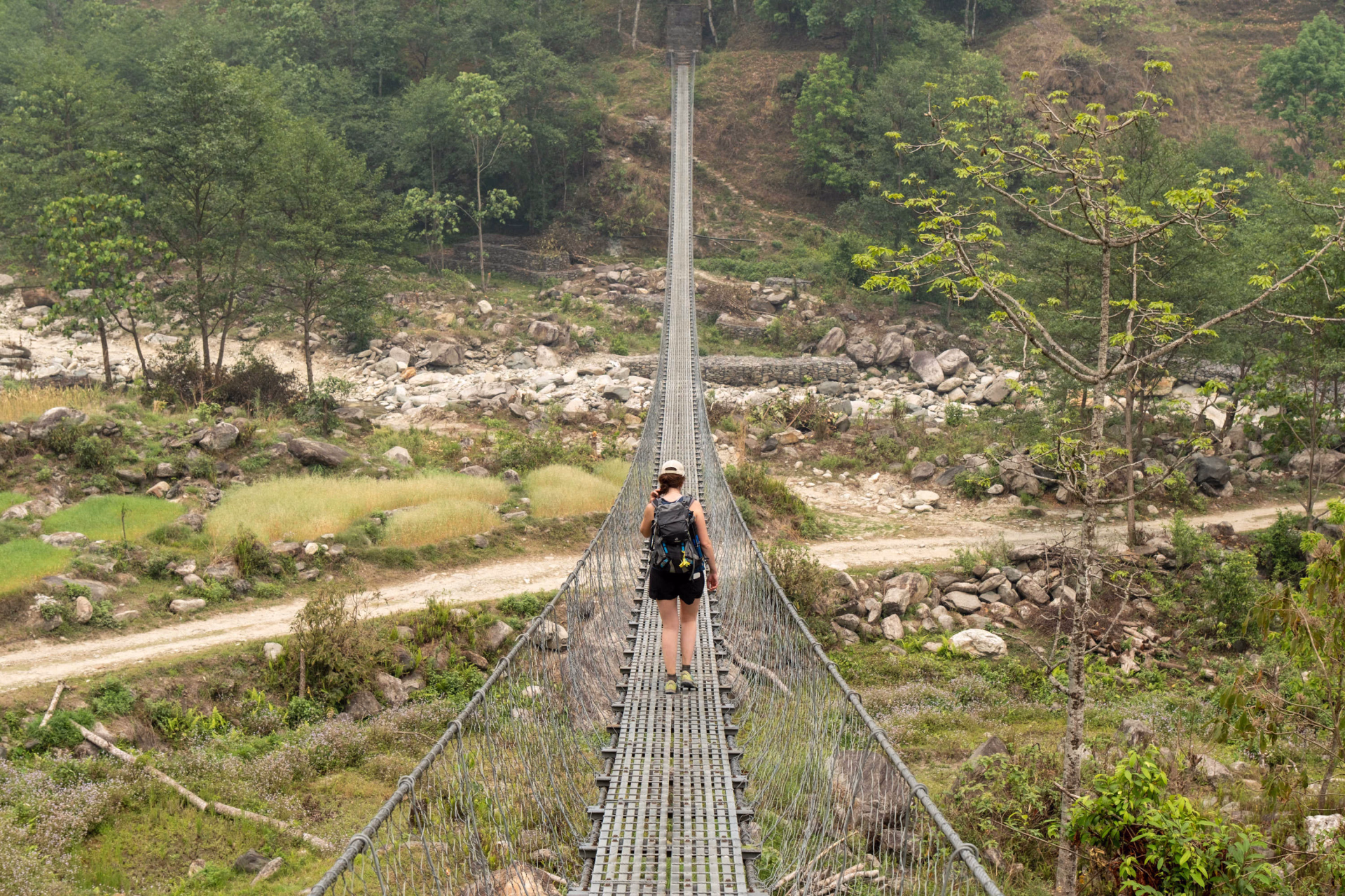 Vallée de Katmandou et balcons des Annapurnas