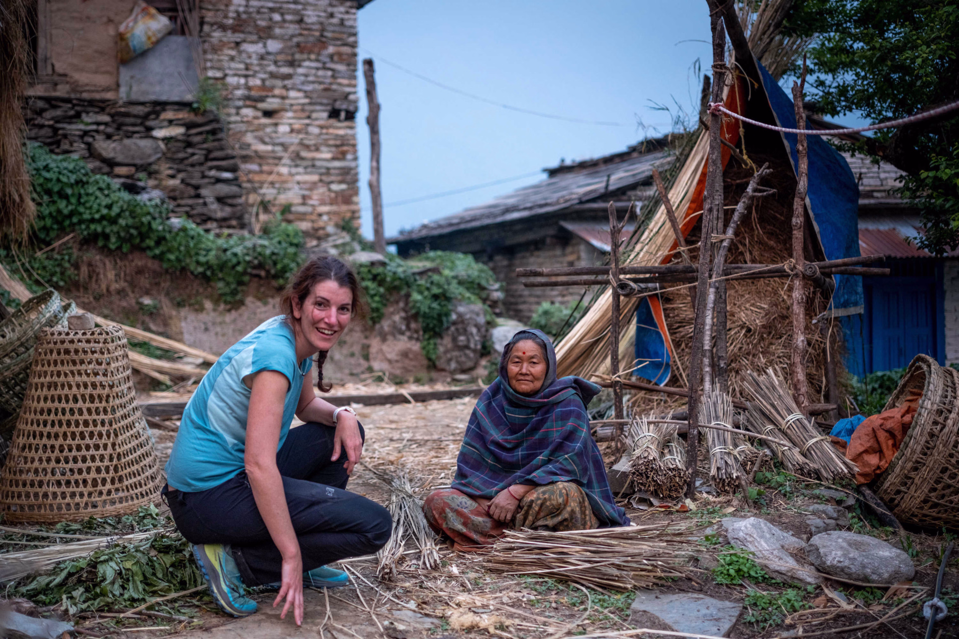 Vallée de Katmandou et balcons des Annapurnas