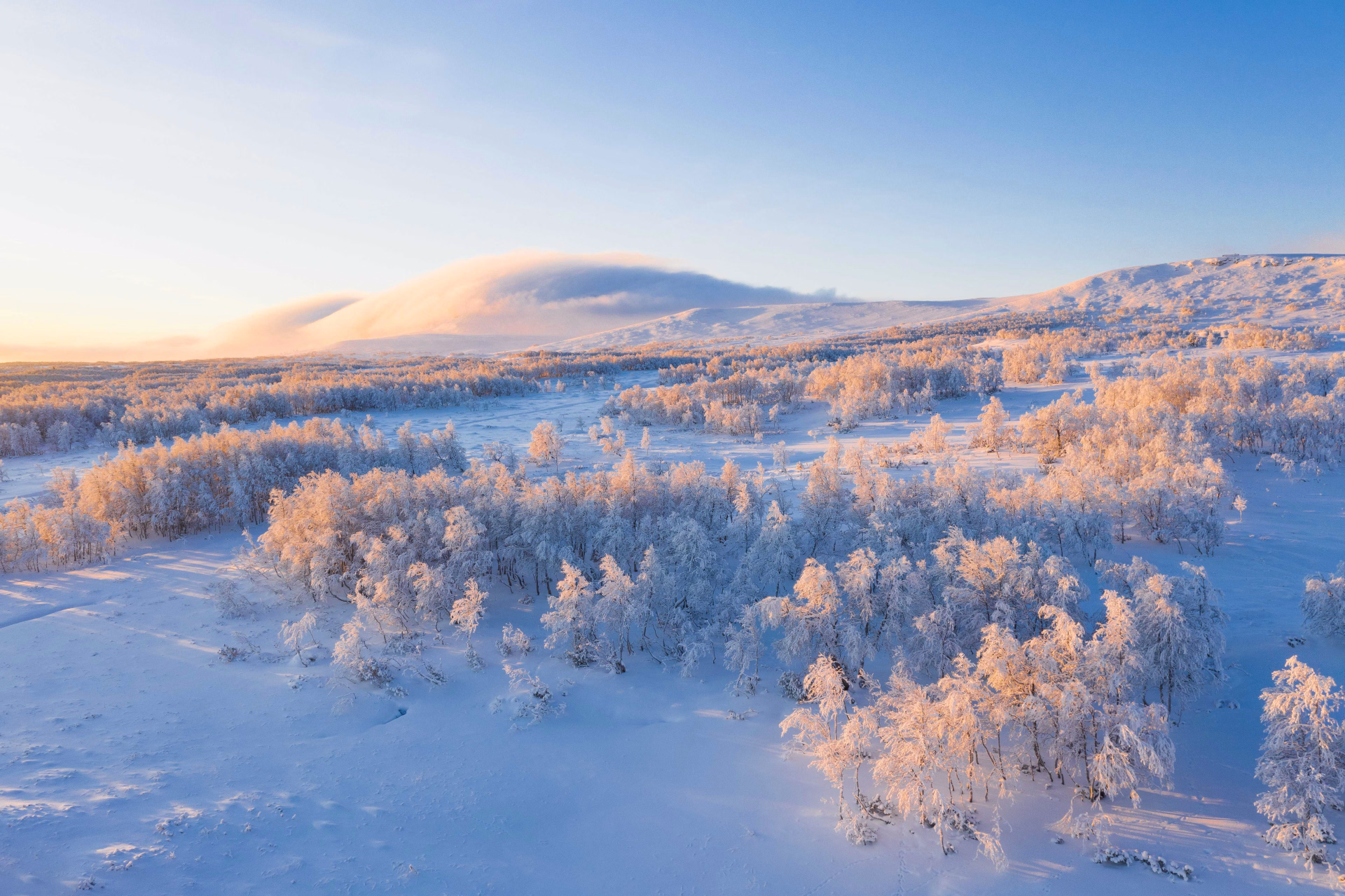 Rockvallen, Suède l'hiver