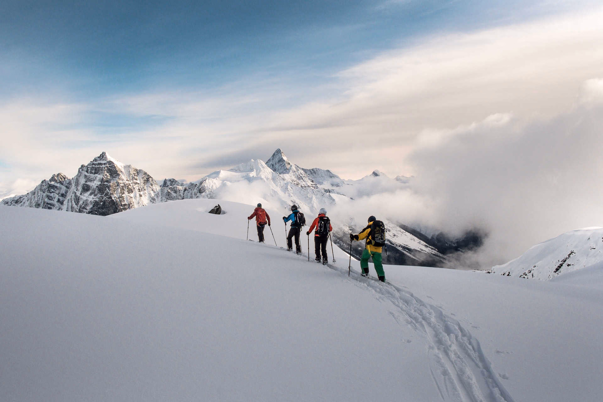 Nos séjours en ski de randonnée dans les Alpes