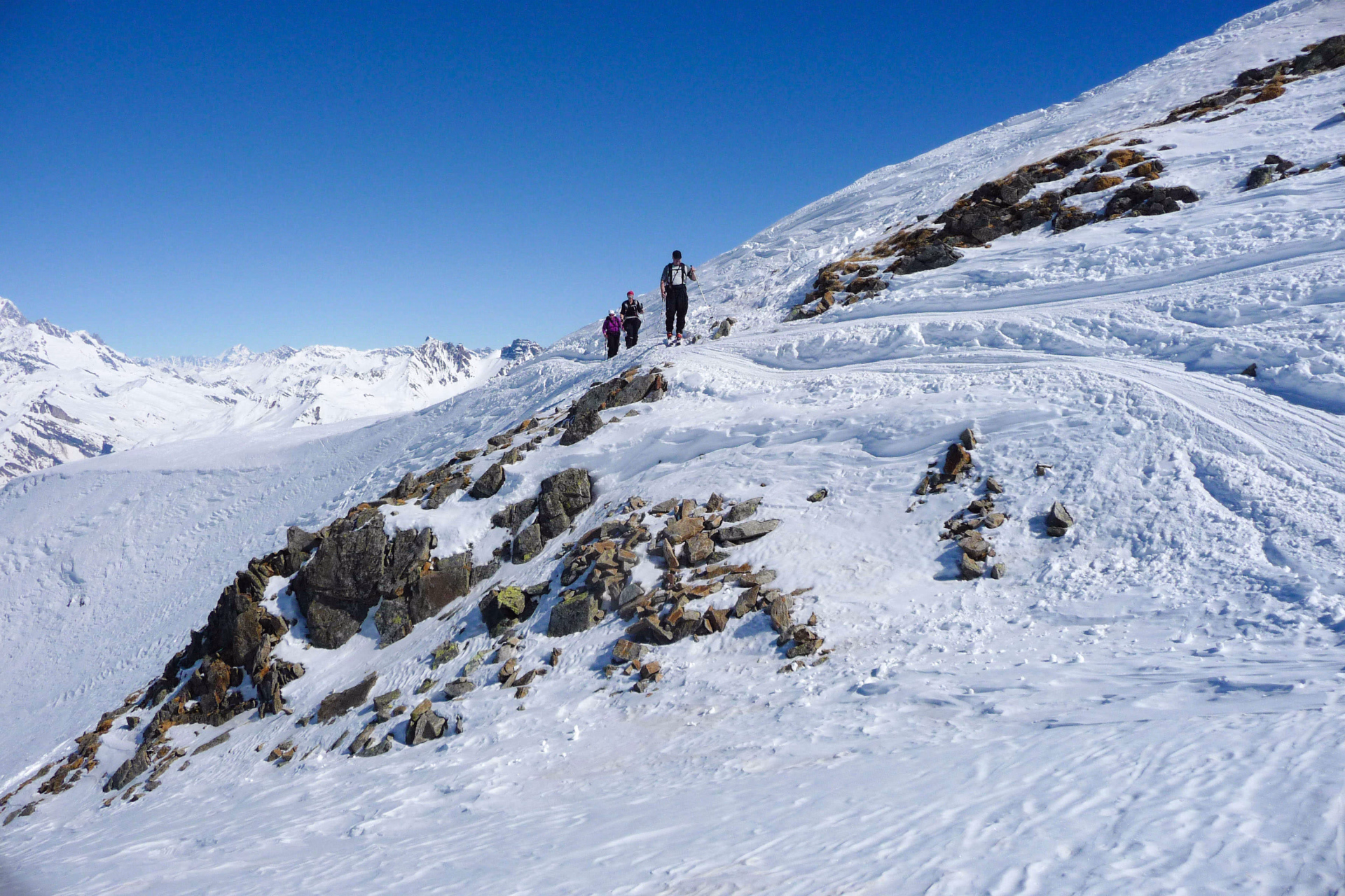 Randonnéeà Ski en Vanoise, Alpes françaises