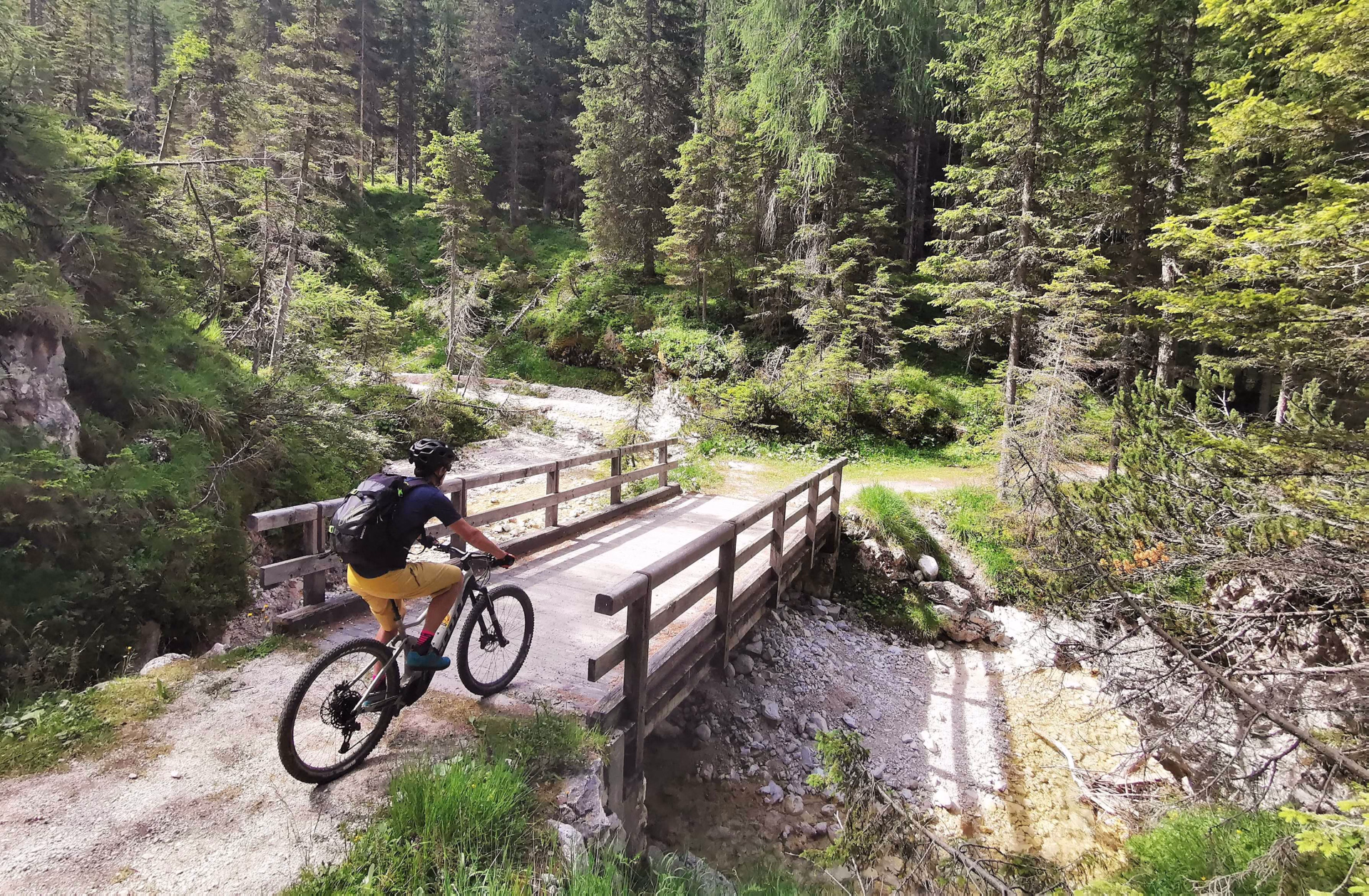 Stage Ebike Dolomites Italie