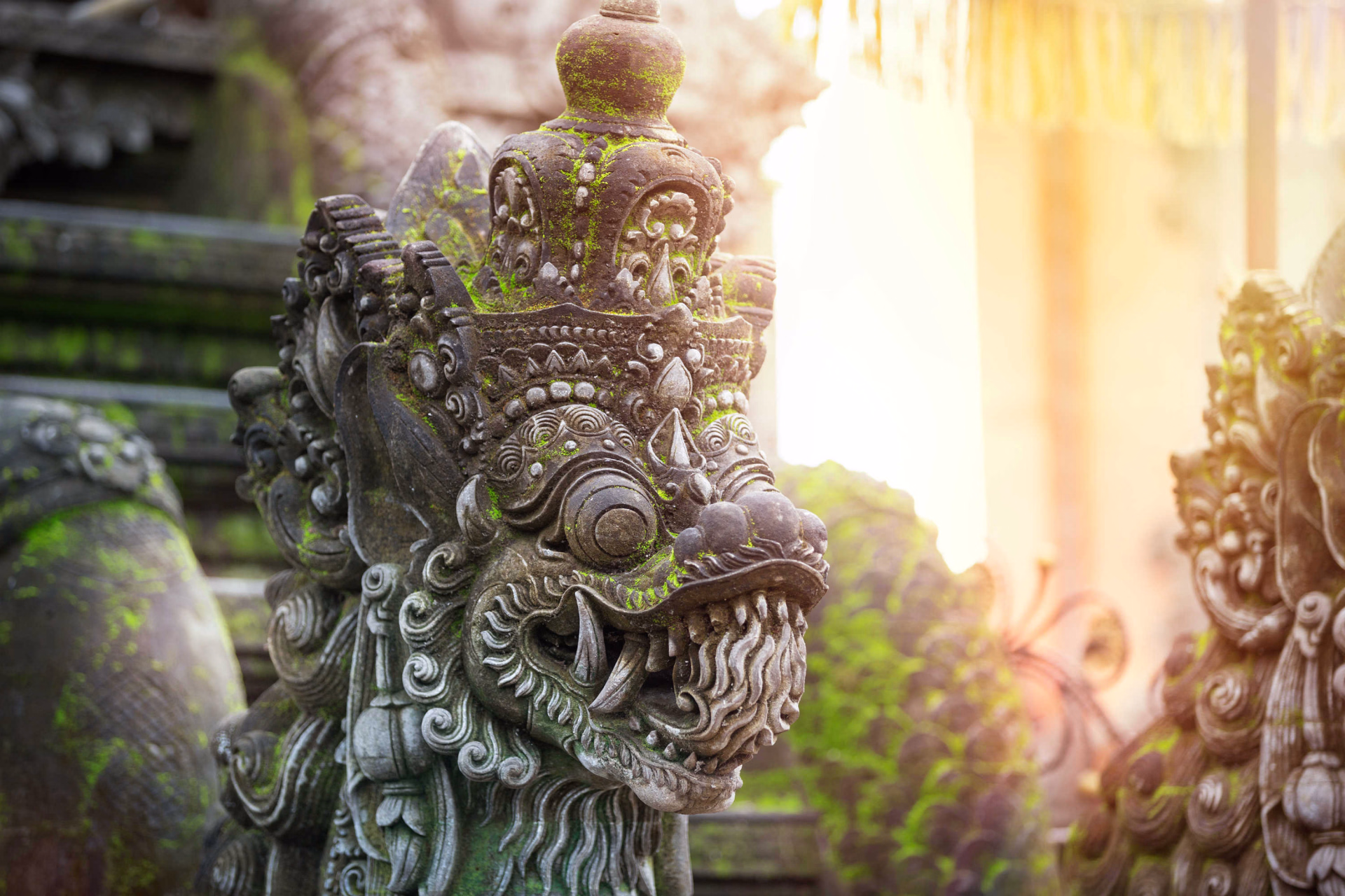 Temple à Bali, Indonésie