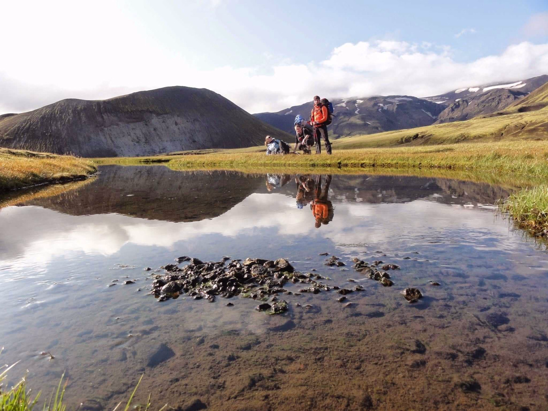 Trek dans la réserve de Fjallabak en Islande