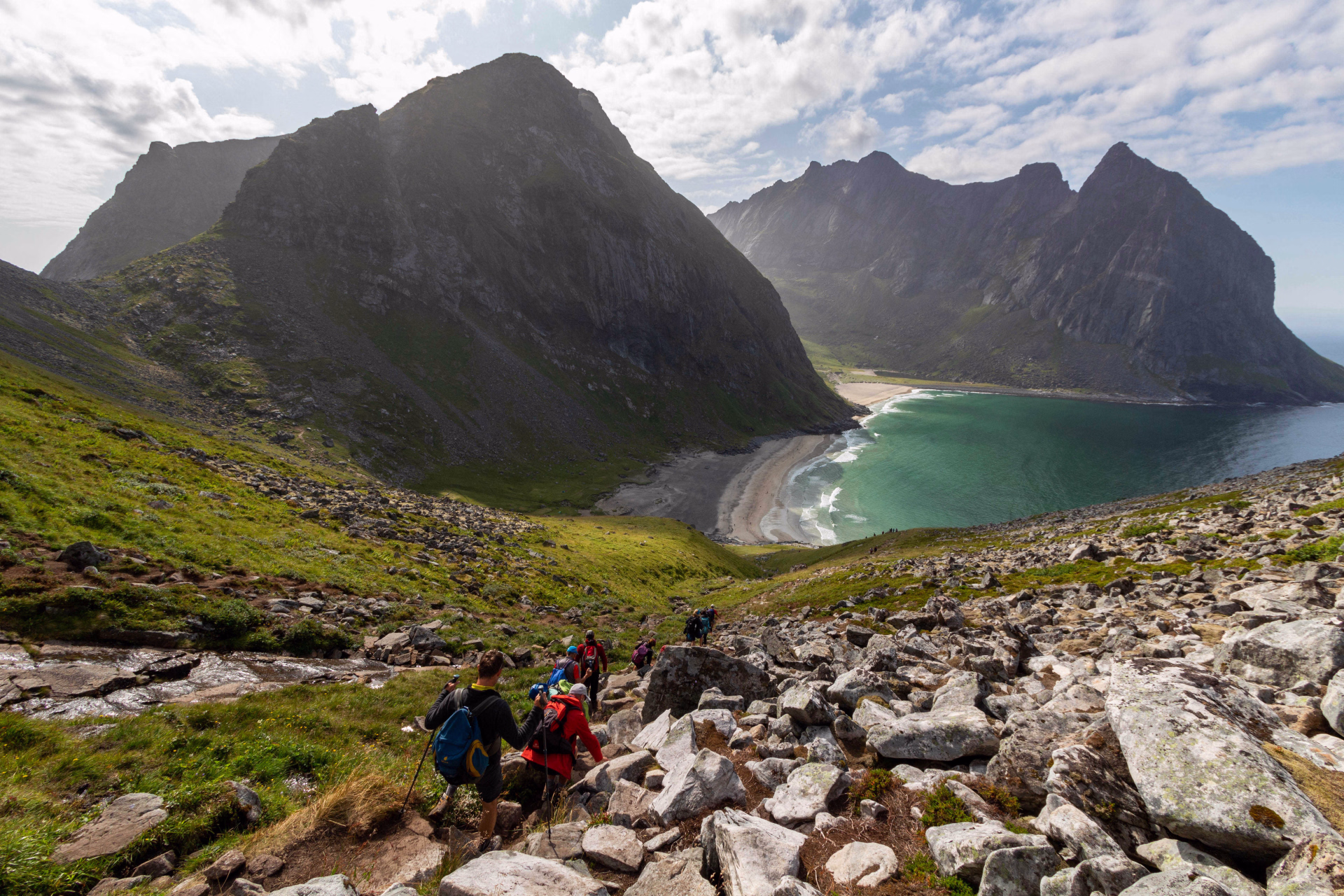 Trek en Norvège dans les îles Lofoten