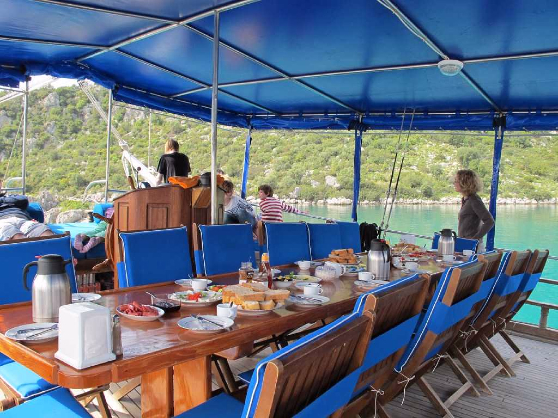 Turquie caïque bateau