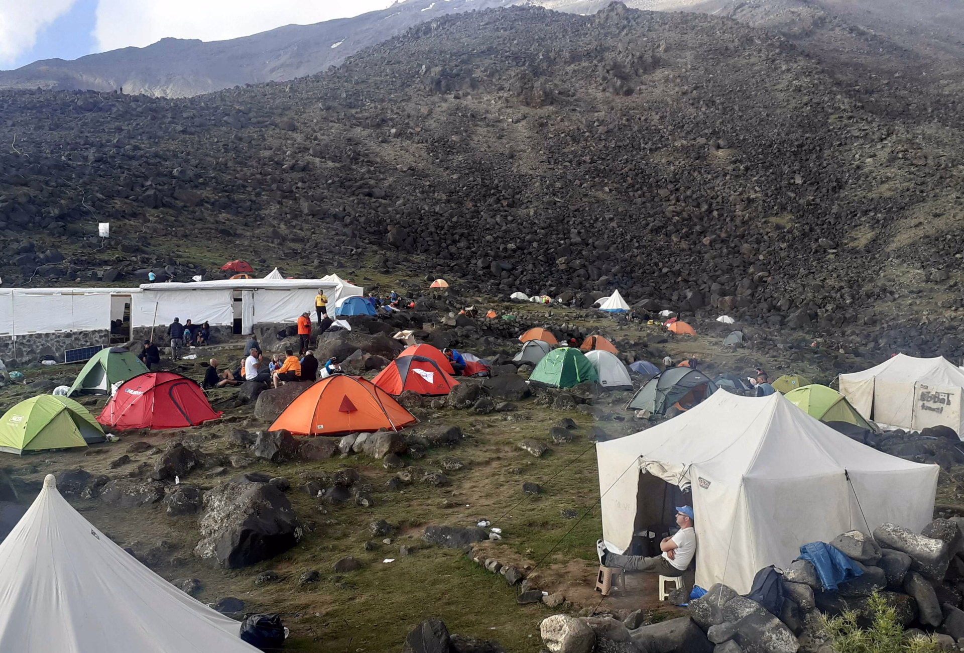 turquie mont ararat tentes