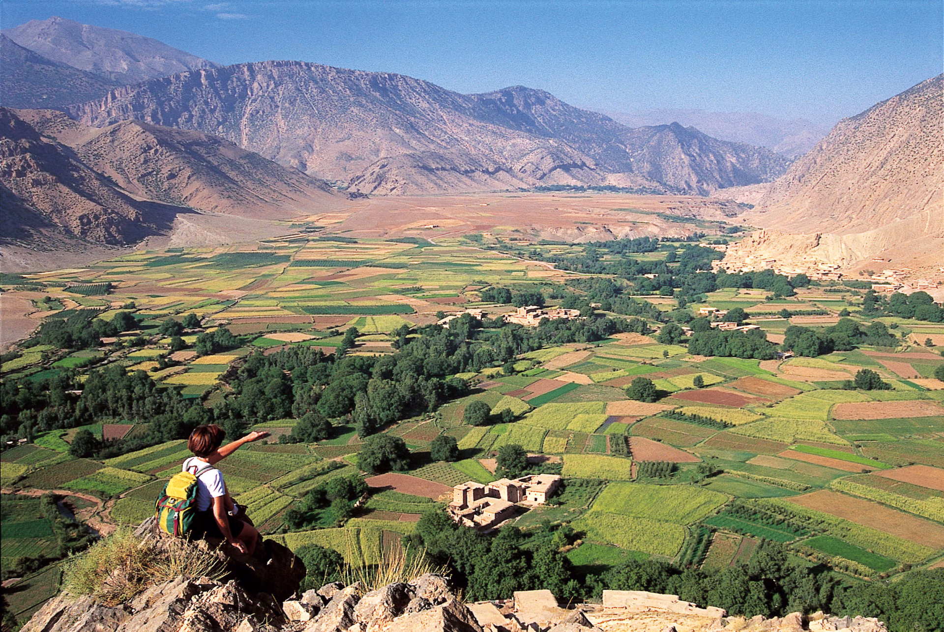 Vallée des Aït Bougmez, Haut Atlas Central, Maroc