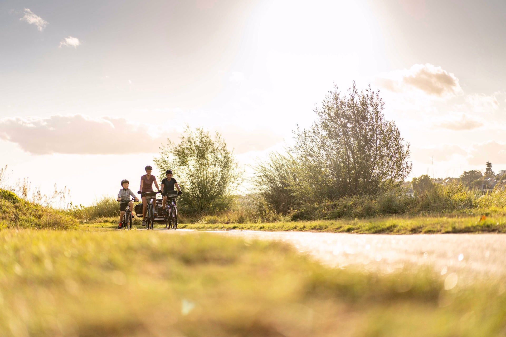 Vélo en famille dans le val de Loire