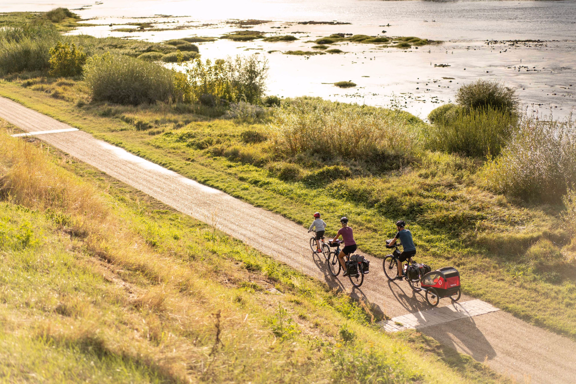 Vélo en famille vers Blois