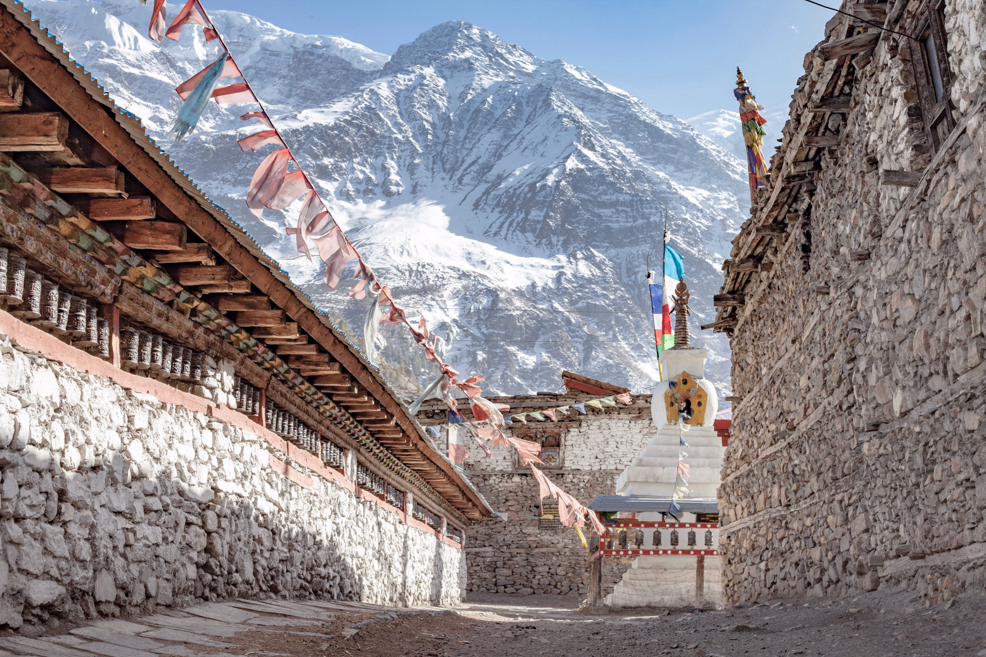 Tour des Annapurnas et col du Thorong La (5416 m)